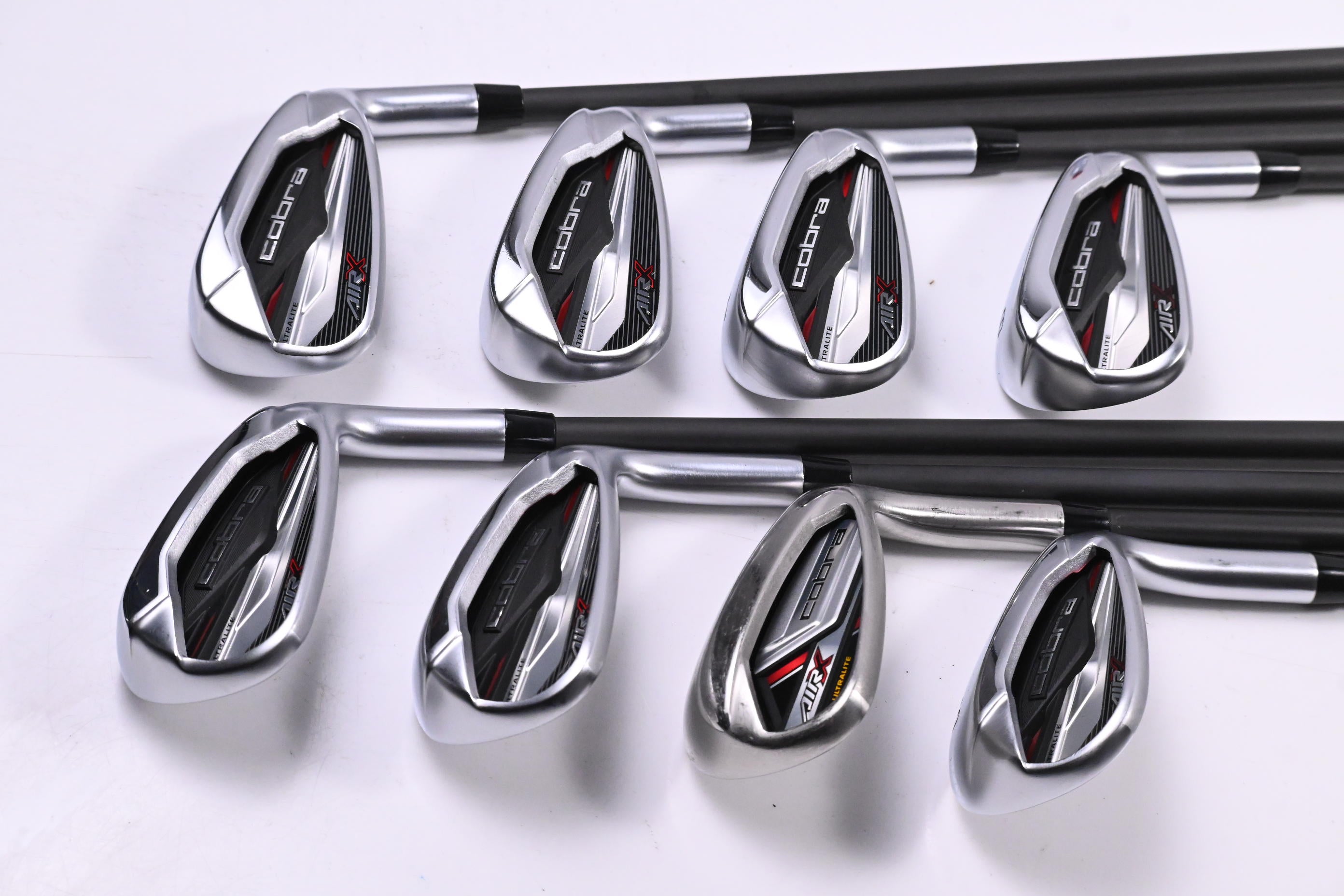 Cobra Air-X Irons / 5-PW+GW+SW / Regular Flex Cobra Ultra Lite 50 Shaft