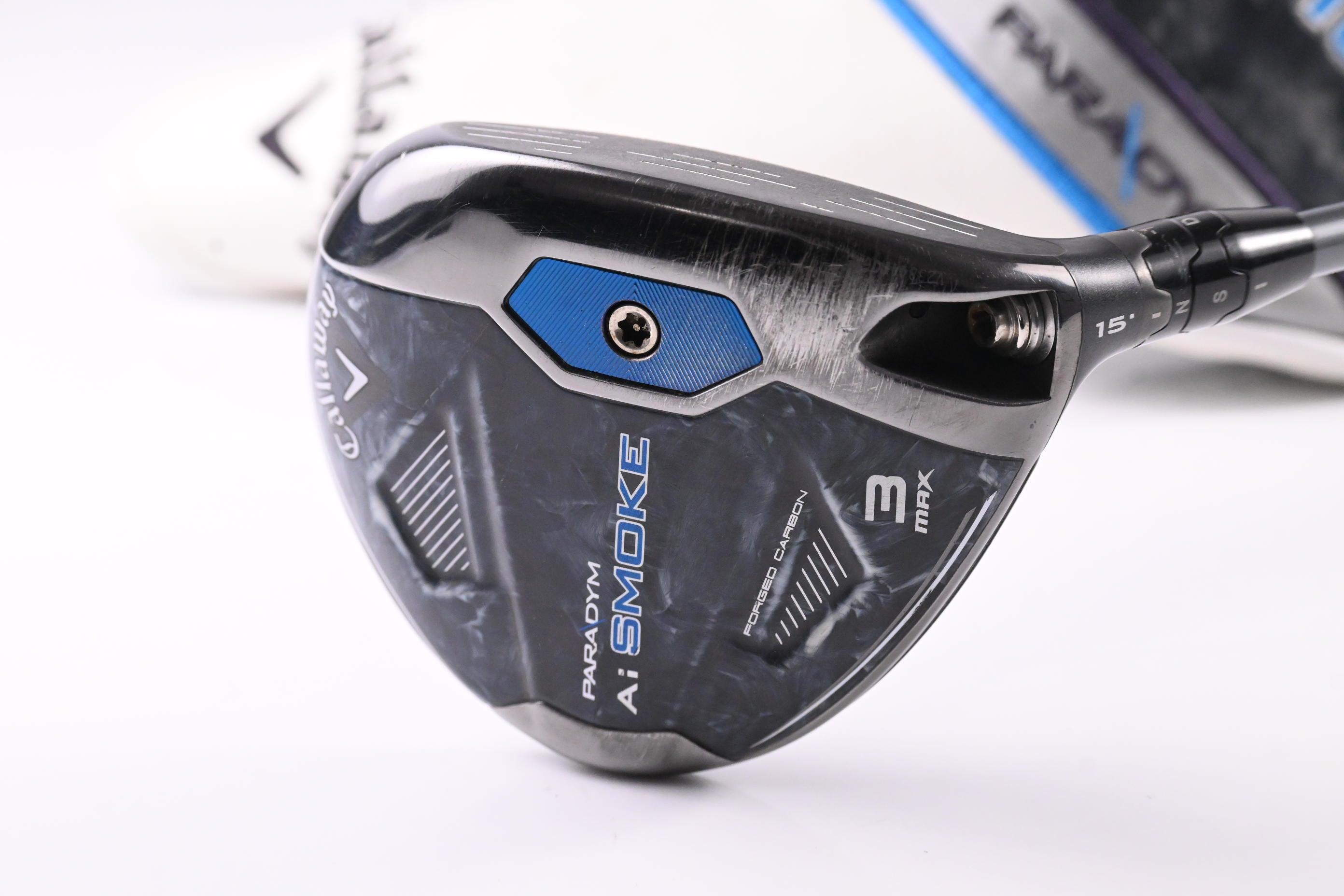 Callaway Paradym Ai Smoke Max #3 Wood / 15 Degree / Stiff Flex Denali Charcoal