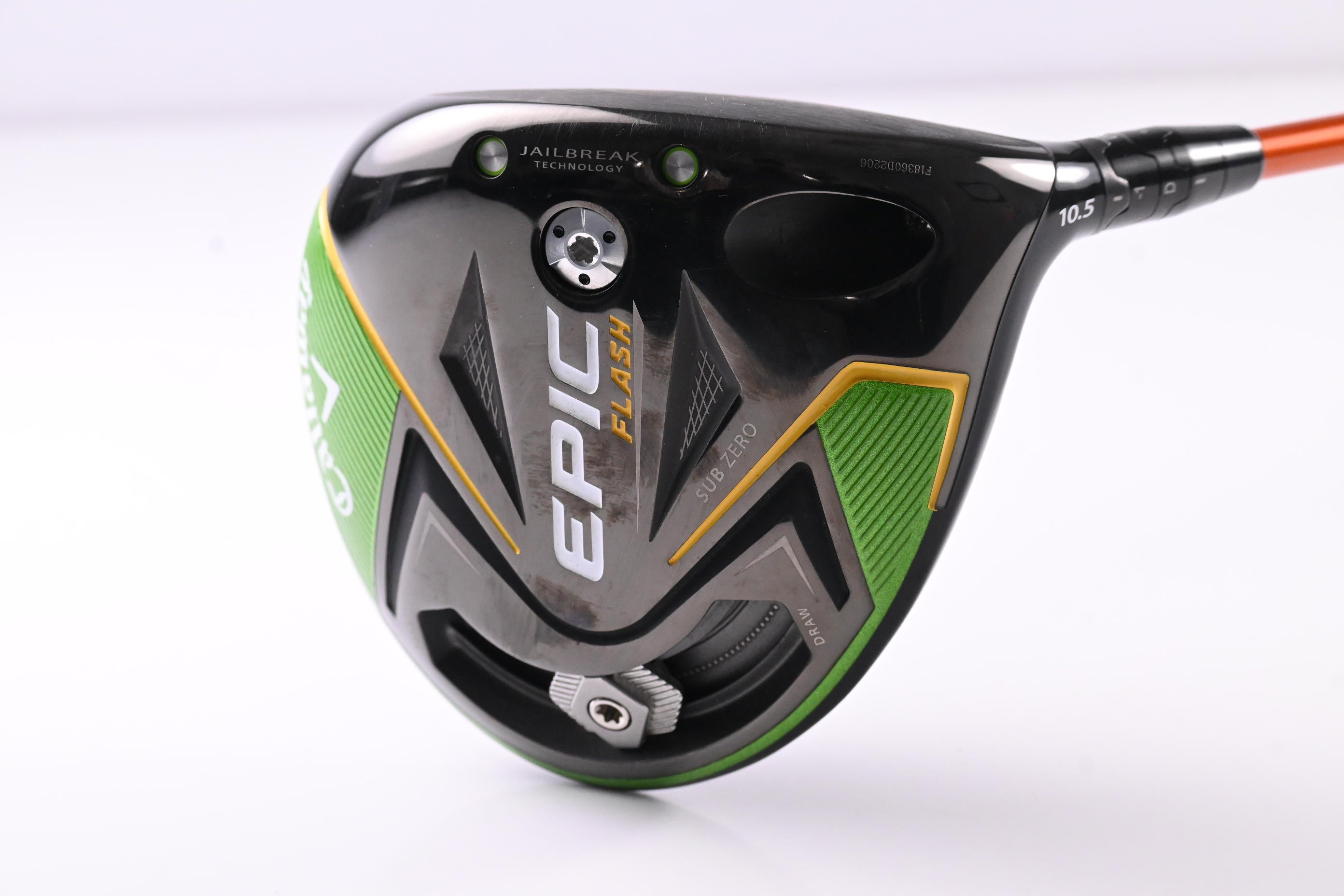Callaway Epic Flash Sub Zero Driver / 10.5 Degree / Stiff Flex Tour AD DI-6 Shaft