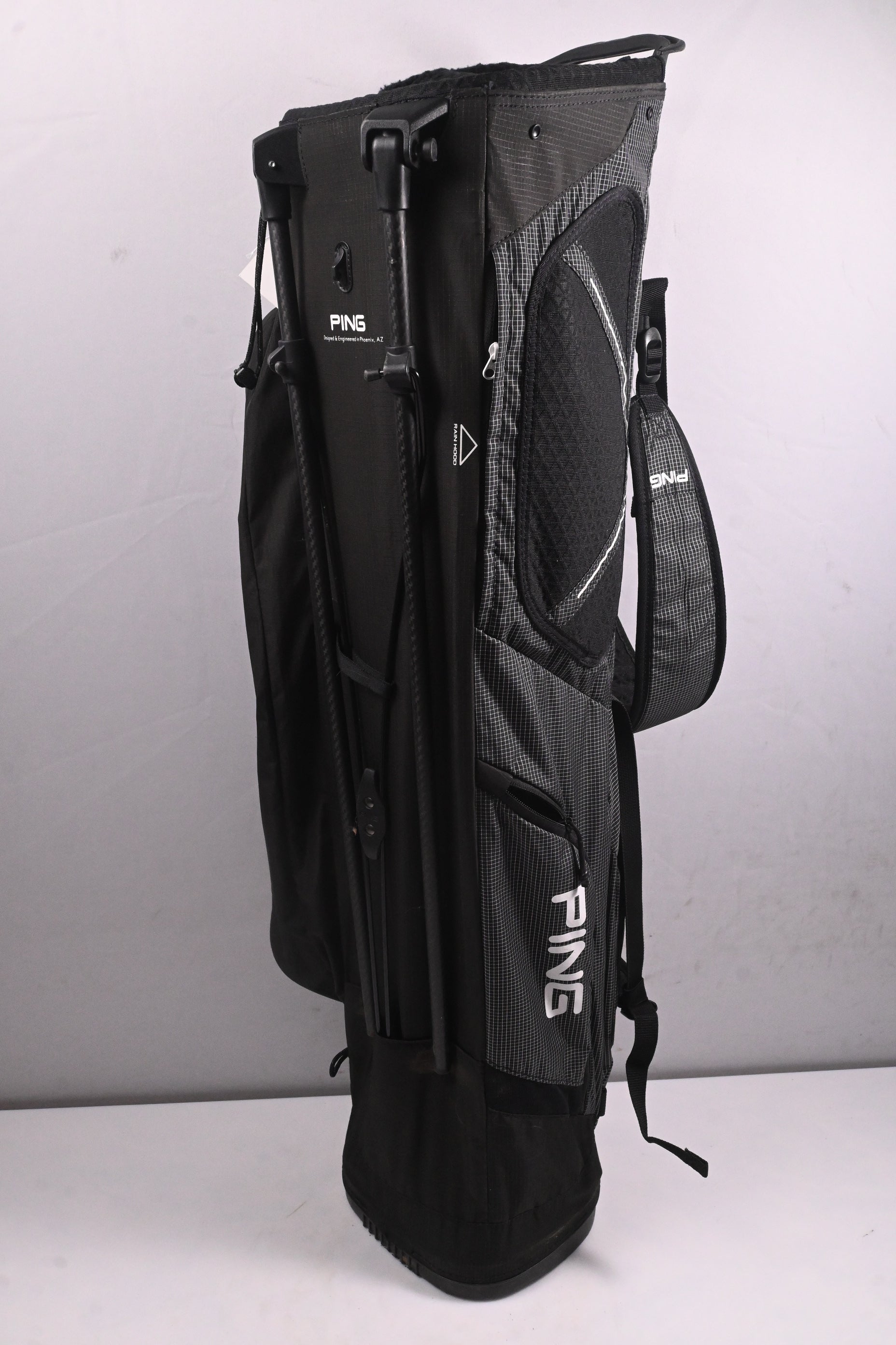 Ping Hoofer Craz-E-Lite Stand Bag / 4-Way Divider / Grey, Black