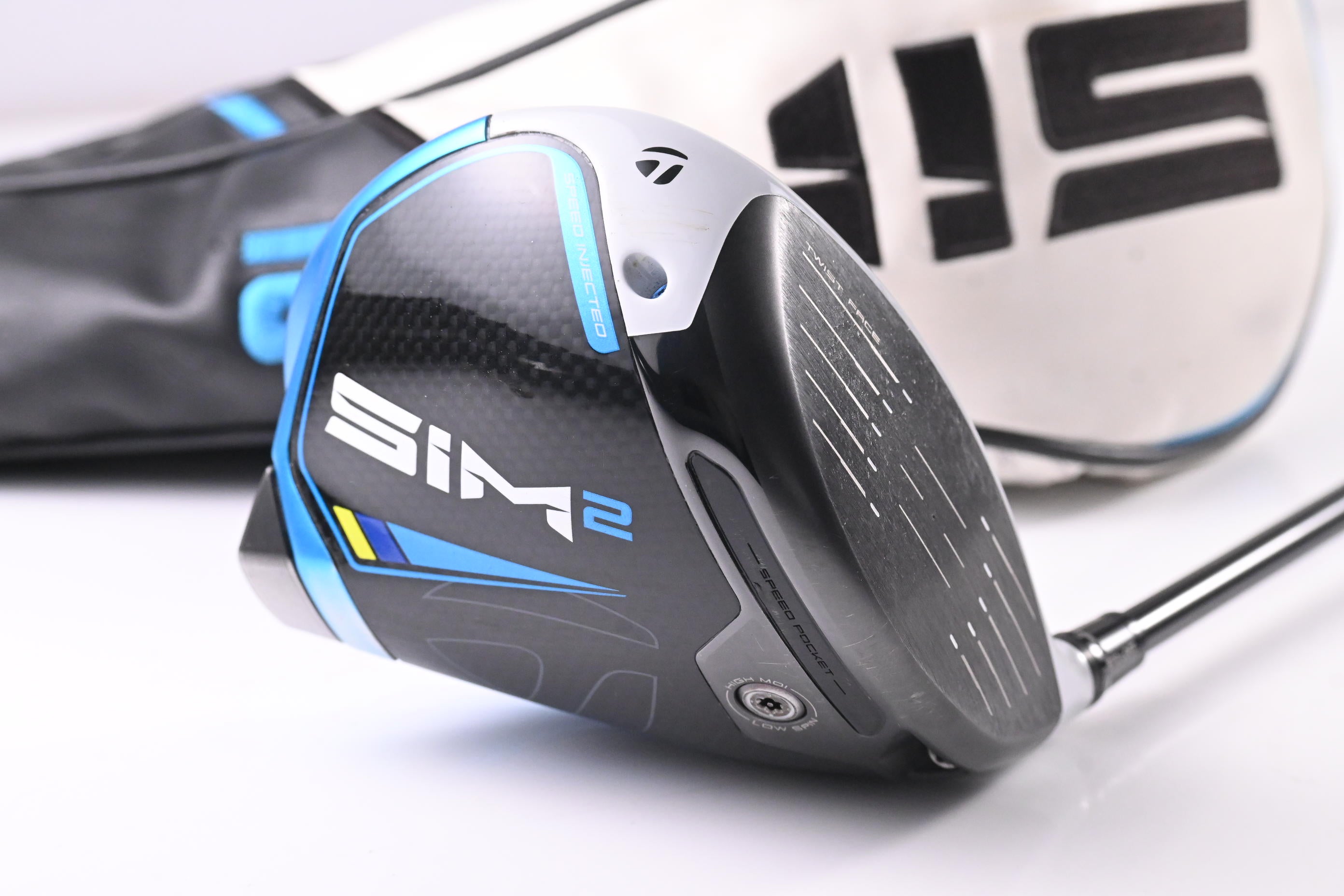 Taylormade SIM2 Driver / 9 Degree / X-Flex HZRDUS Smoke Blue RDX 70 Shaft