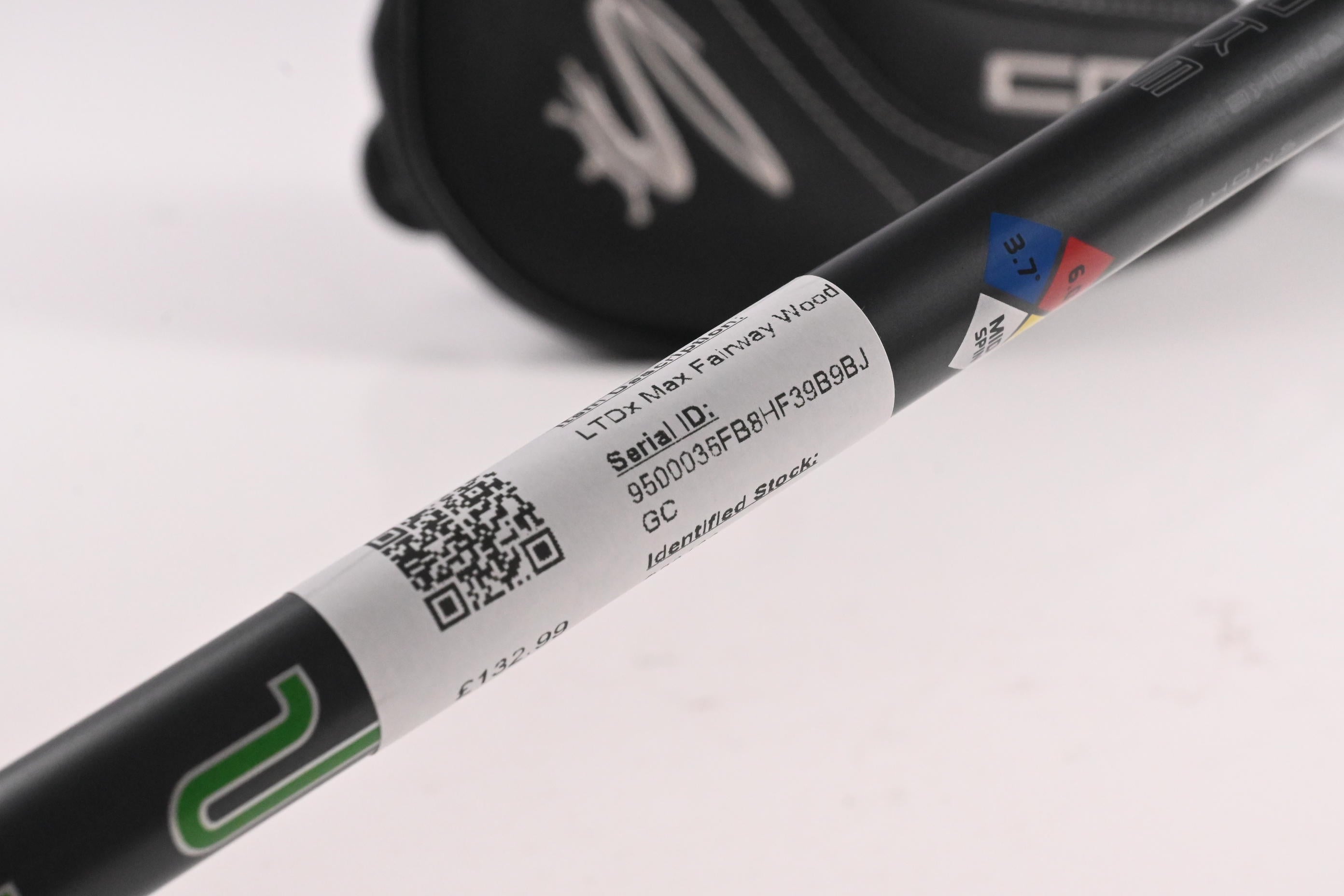 Left Hand Cobra LTDx Max #3 Wood / 15.5 Degree / Stiff Flex HZRDUS Smoke iM10 60