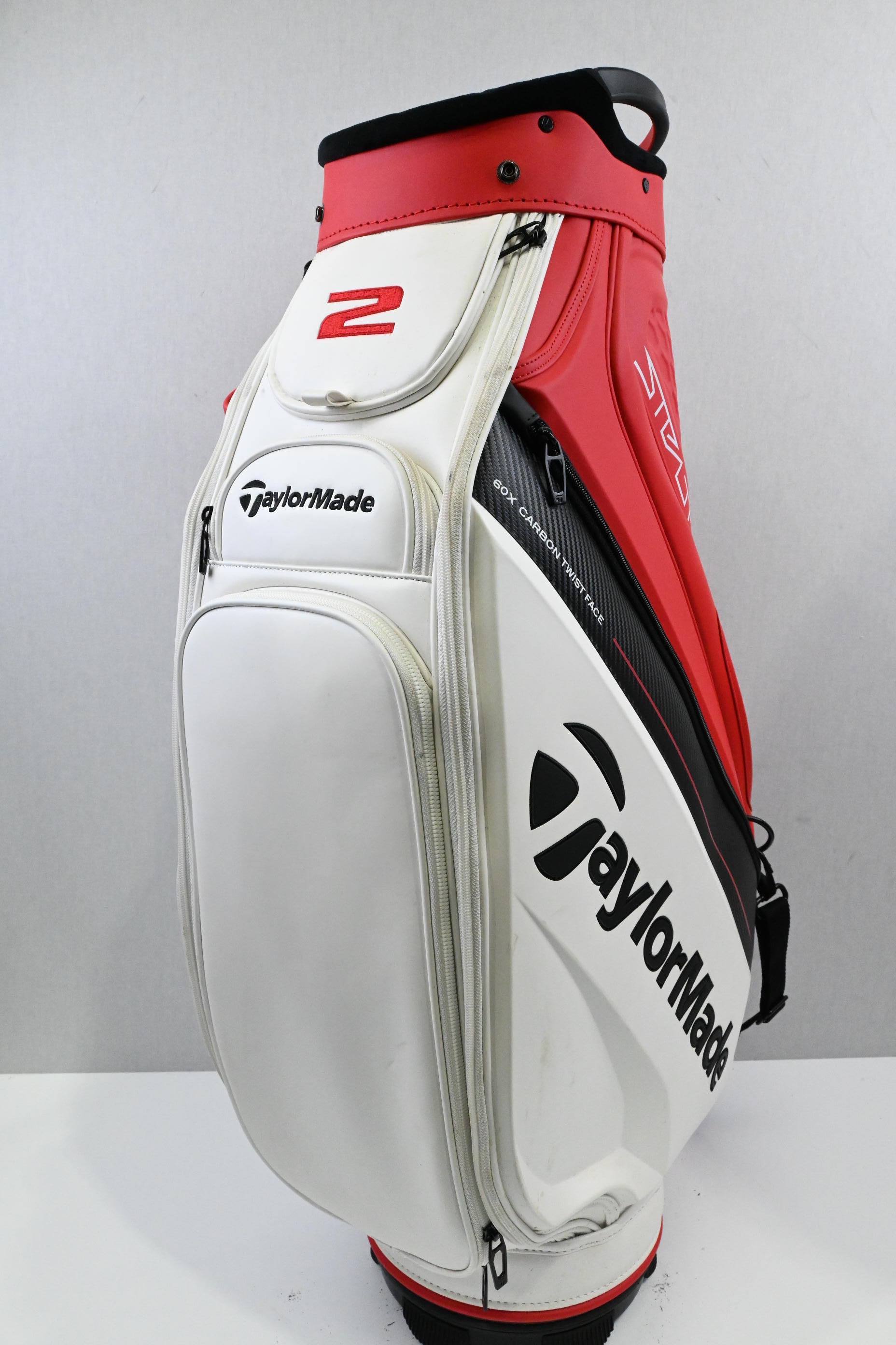 Taylormade Stealth 2 Tour Bag / 6-Way / White, Red, Black