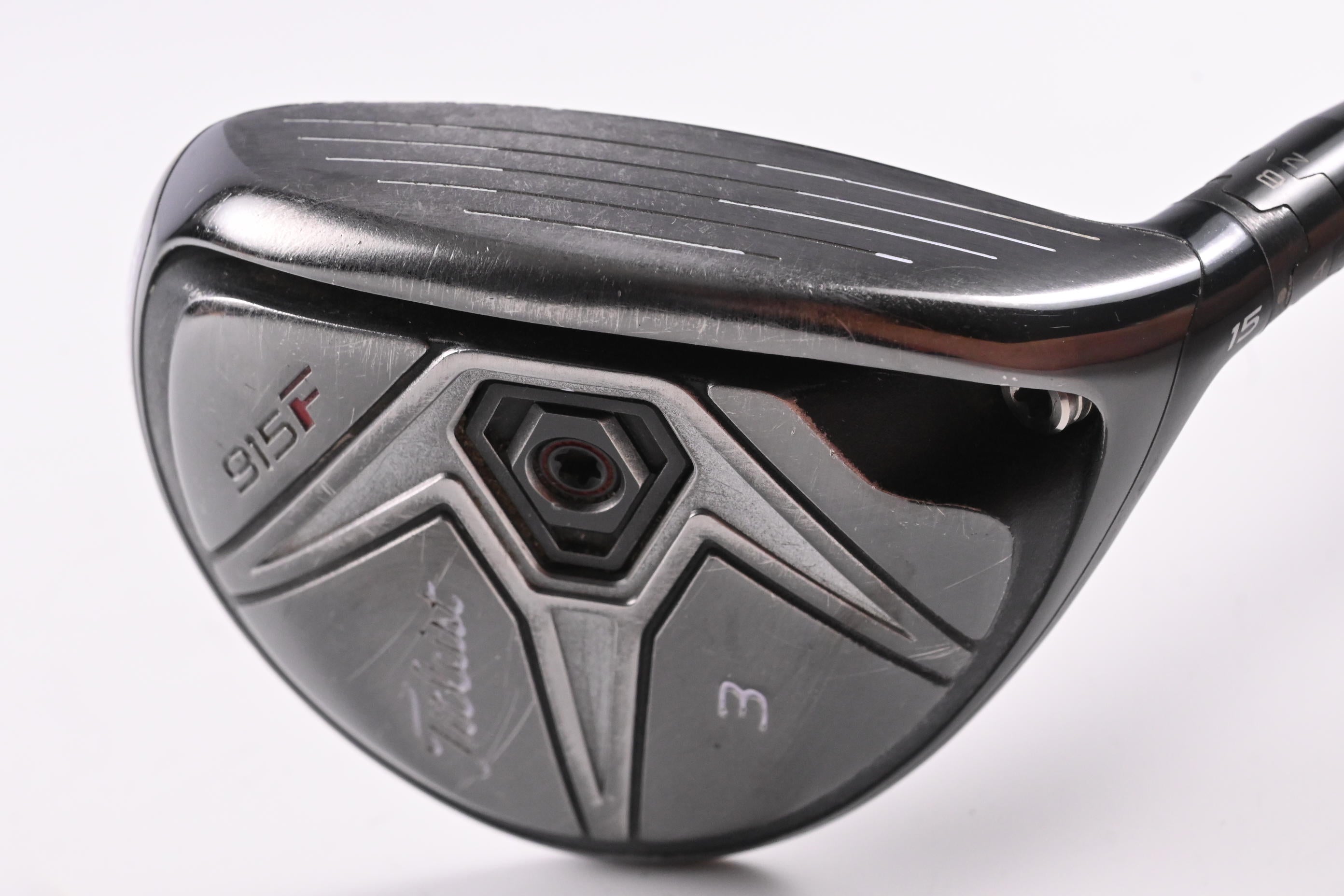 Titleist 915 F #3 Wood / 15 Degree / Stiff Flex Diamana Blue S+ 70 Shaft