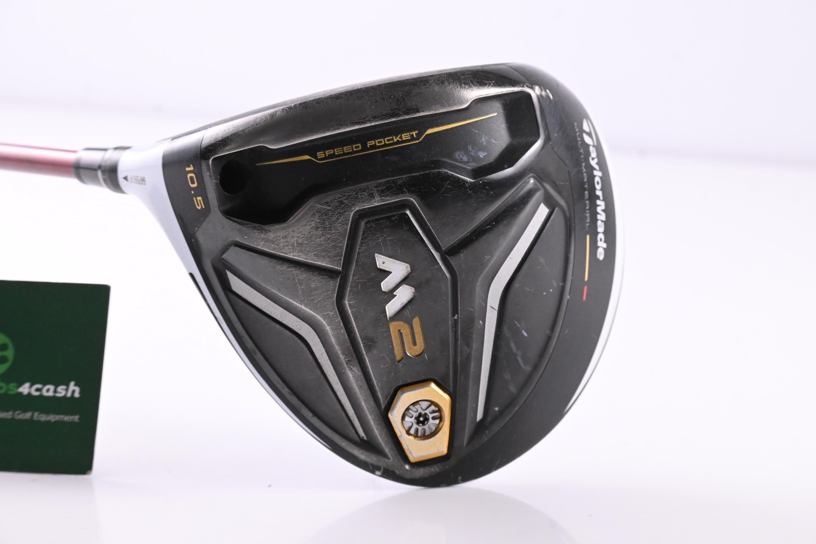 Left Hand Taylormade M2 2016 Driver / 10.5 Degree / Senior Flex EvenFlow Shaft