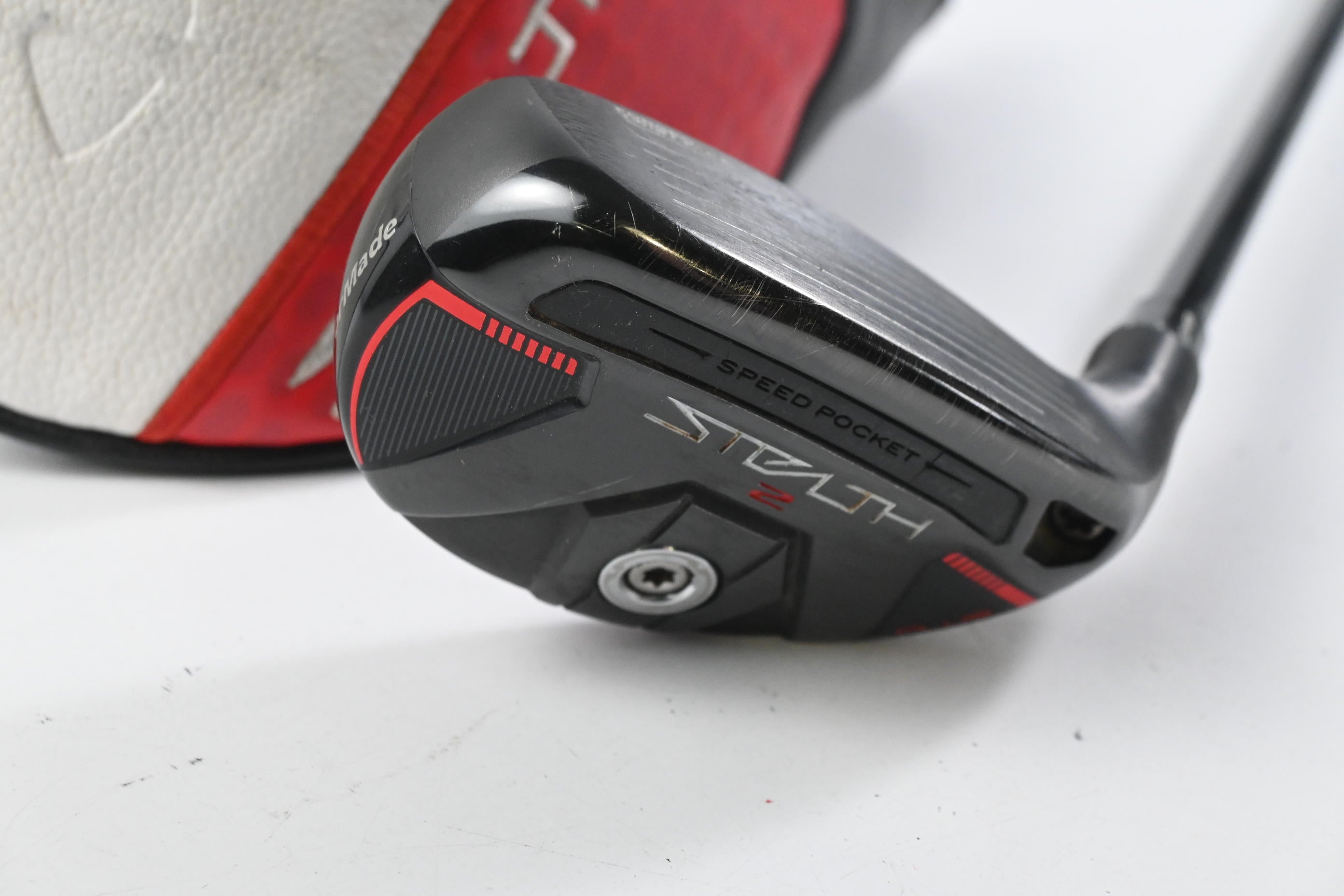 Taylormade Stealth 2 Plus #2 Hybrid / 17 Degree / Stiff Flex Kai'li Red 85 Shaft