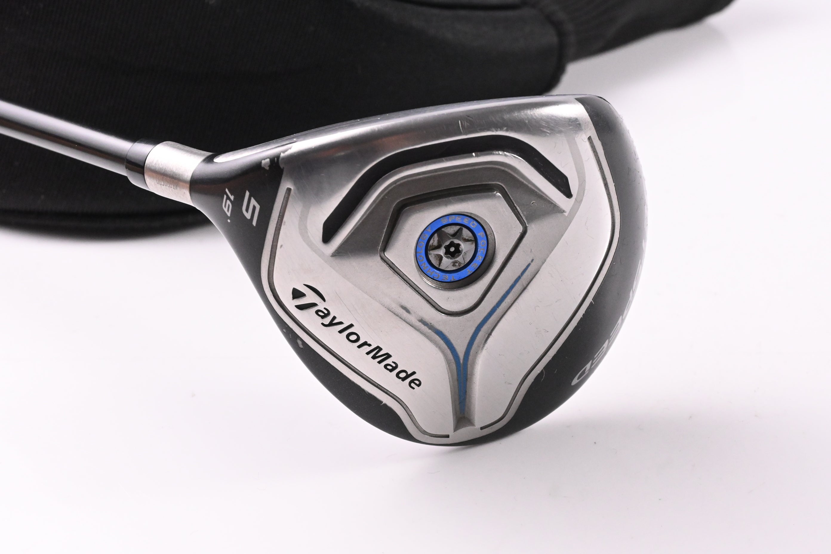 Left Hand Taylormade Jetspeed #5 Wood / 19 Degree / Regular Flex Matrix Velox