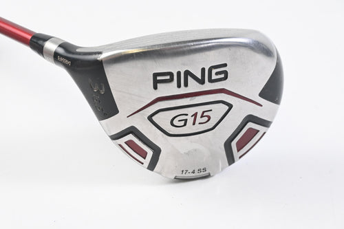 Left Hand Ping G15 #3 Wood / 15.5 Degree / Regular Flex Ping TFC 149 Shaft