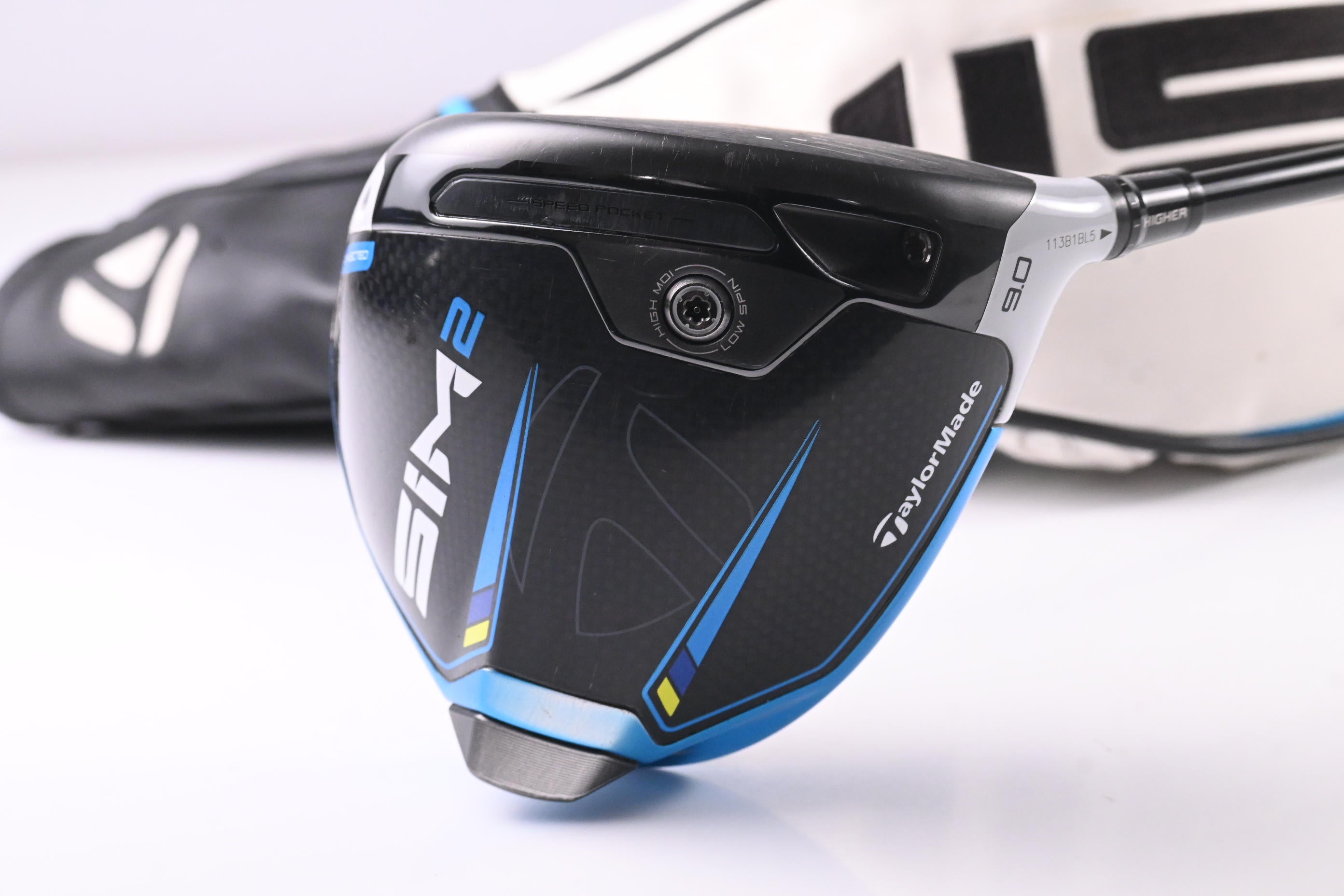 Taylormade SIM2 Driver / 9 Degree / X-Flex HZRDUS Smoke Blue RDX 70 Shaft