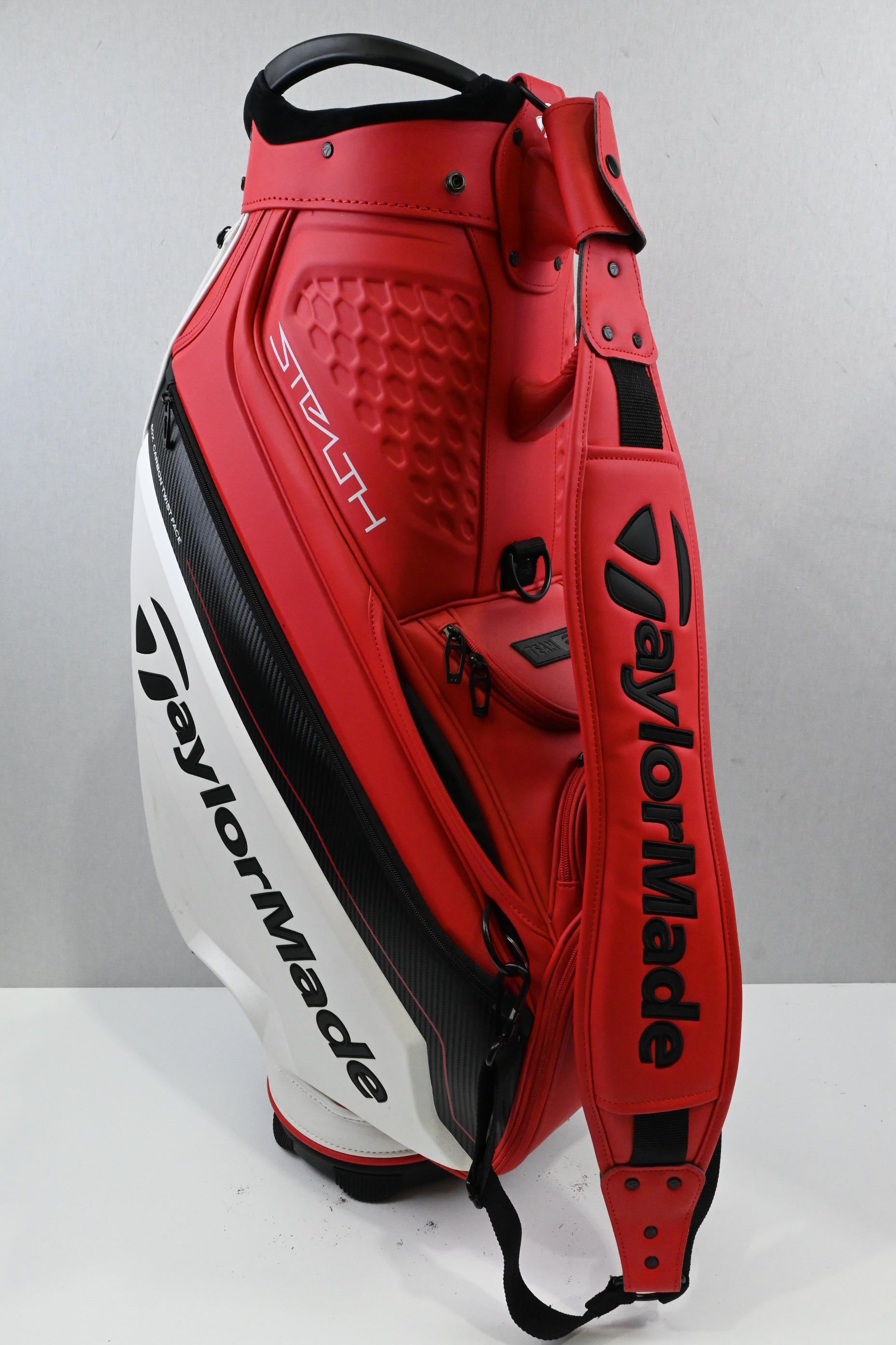 Taylormade Stealth 2 Tour Bag / 6-Way / White, Red, Black