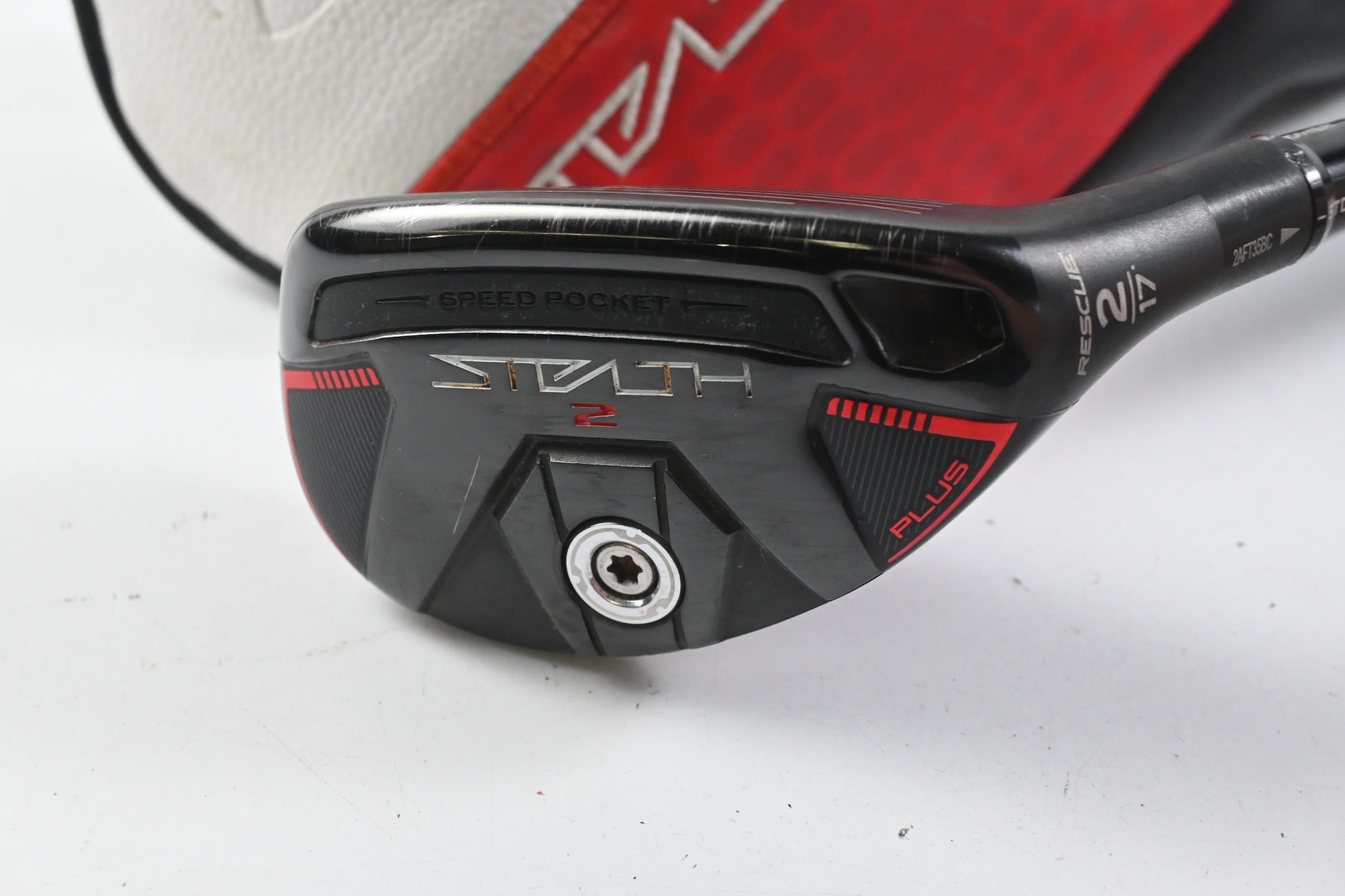 Taylormade Stealth 2 Plus #2 Hybrid / 17 Degree / Stiff Flex Kai'li Red 85 Shaft
