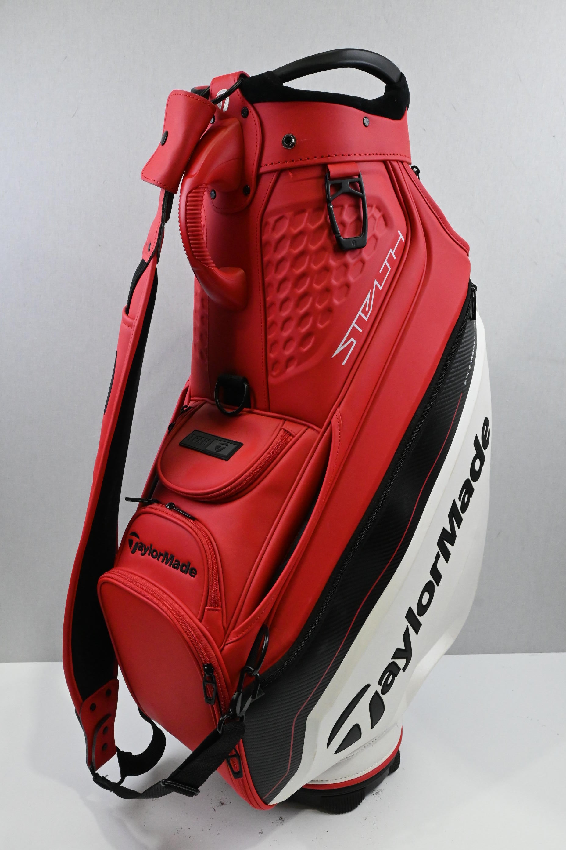 Taylormade Stealth 2 Tour Bag / 6-Way / White, Red, Black