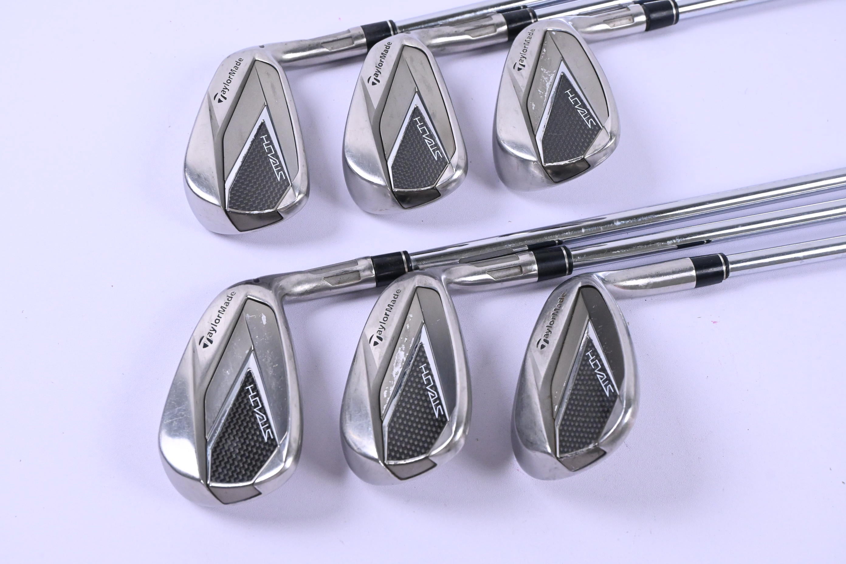 Taylormade Stealth Irons / 6-PW+SW / Regular Flex KBS Max MT 85 Shafts