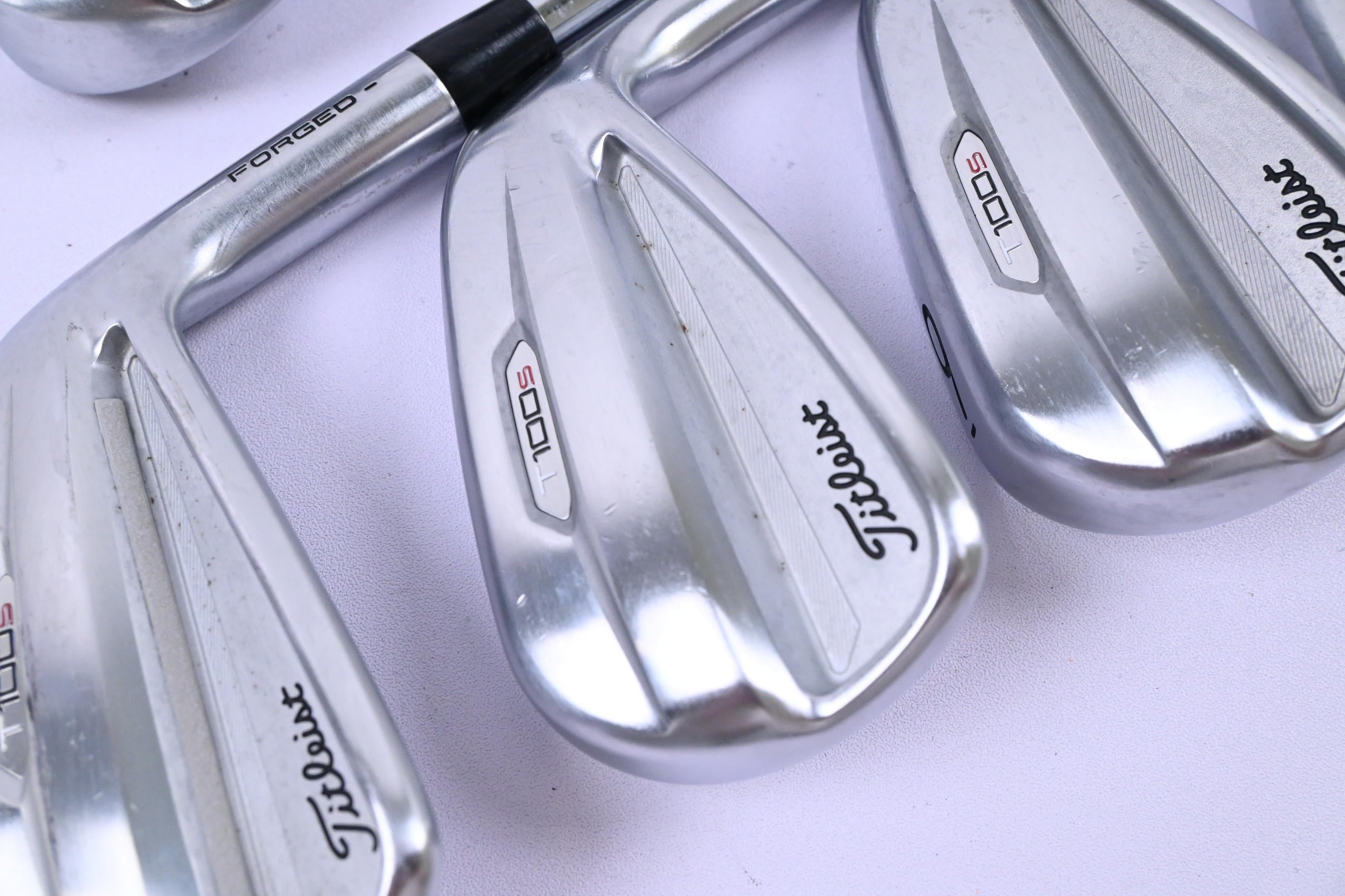 Titleist T100.S 2021 Irons / 4-PW / Stiff Flex Project X LZ 120 Shafts