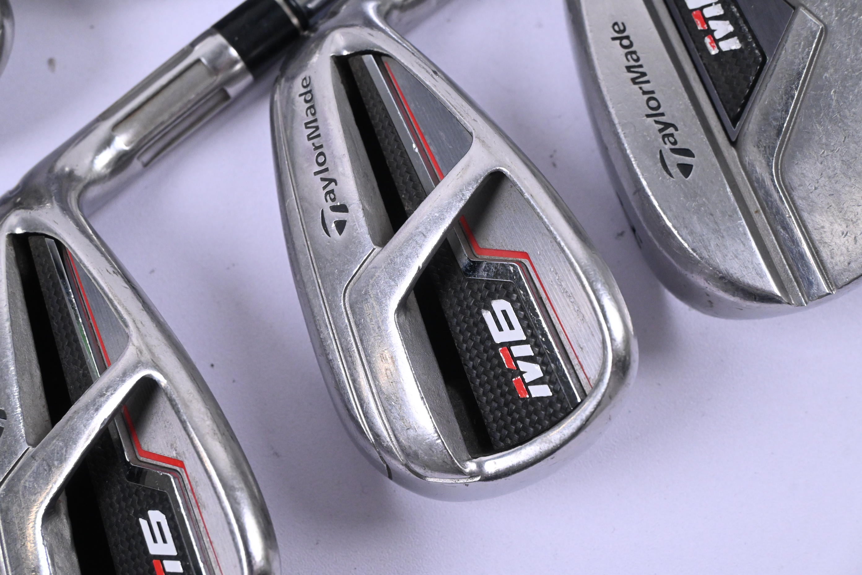 Taylormade M6 Irons / 5-PW+GW+SW / Regular Flex KBS Max MT 85 Shafts