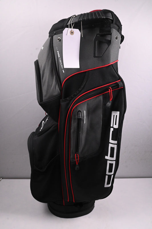 Cobra Cart Bag / 14-Way Divider / Grey, Black, Red