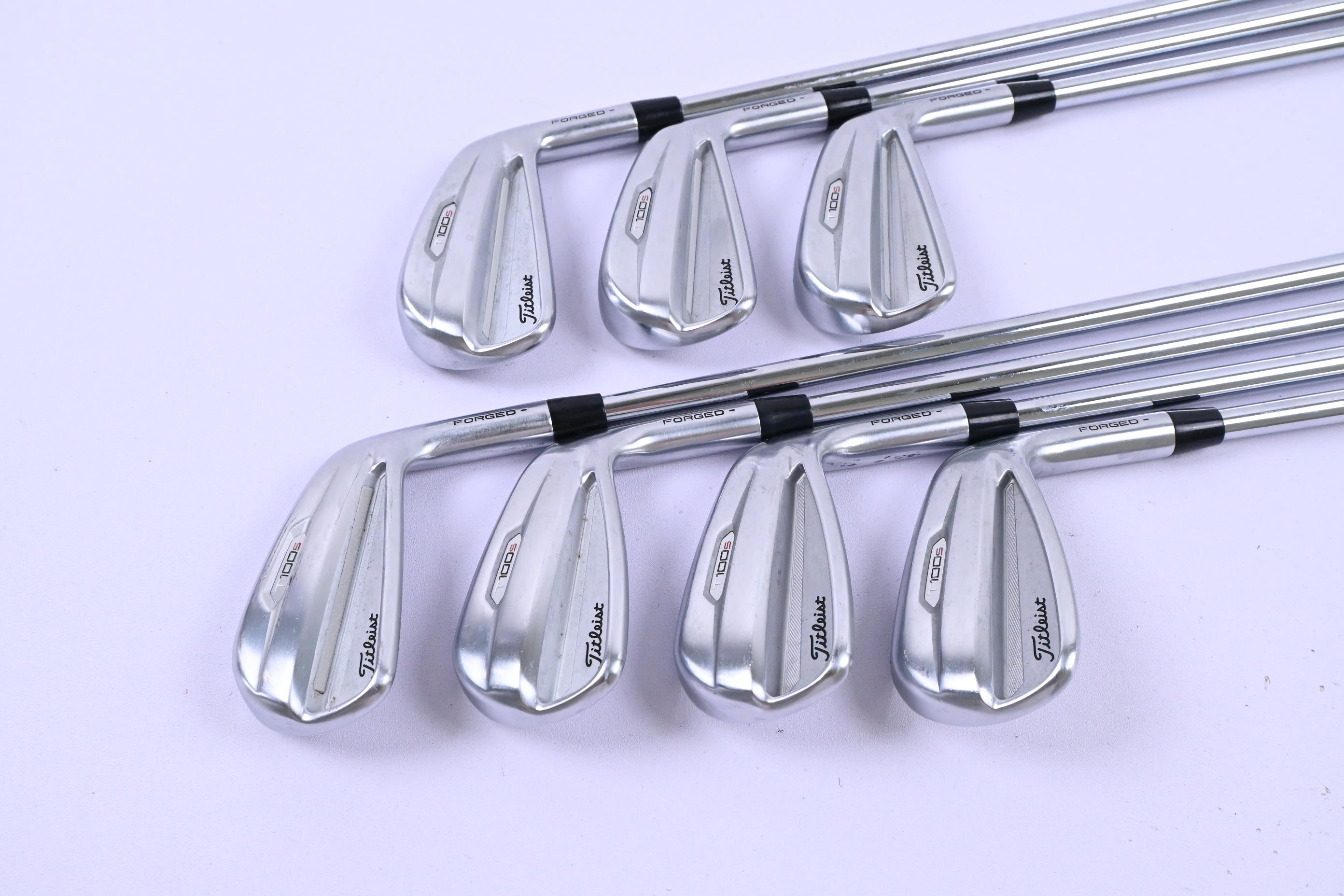 Titleist T100.S 2021 Irons / 4-PW / Stiff Flex Project X LZ 120 Shafts