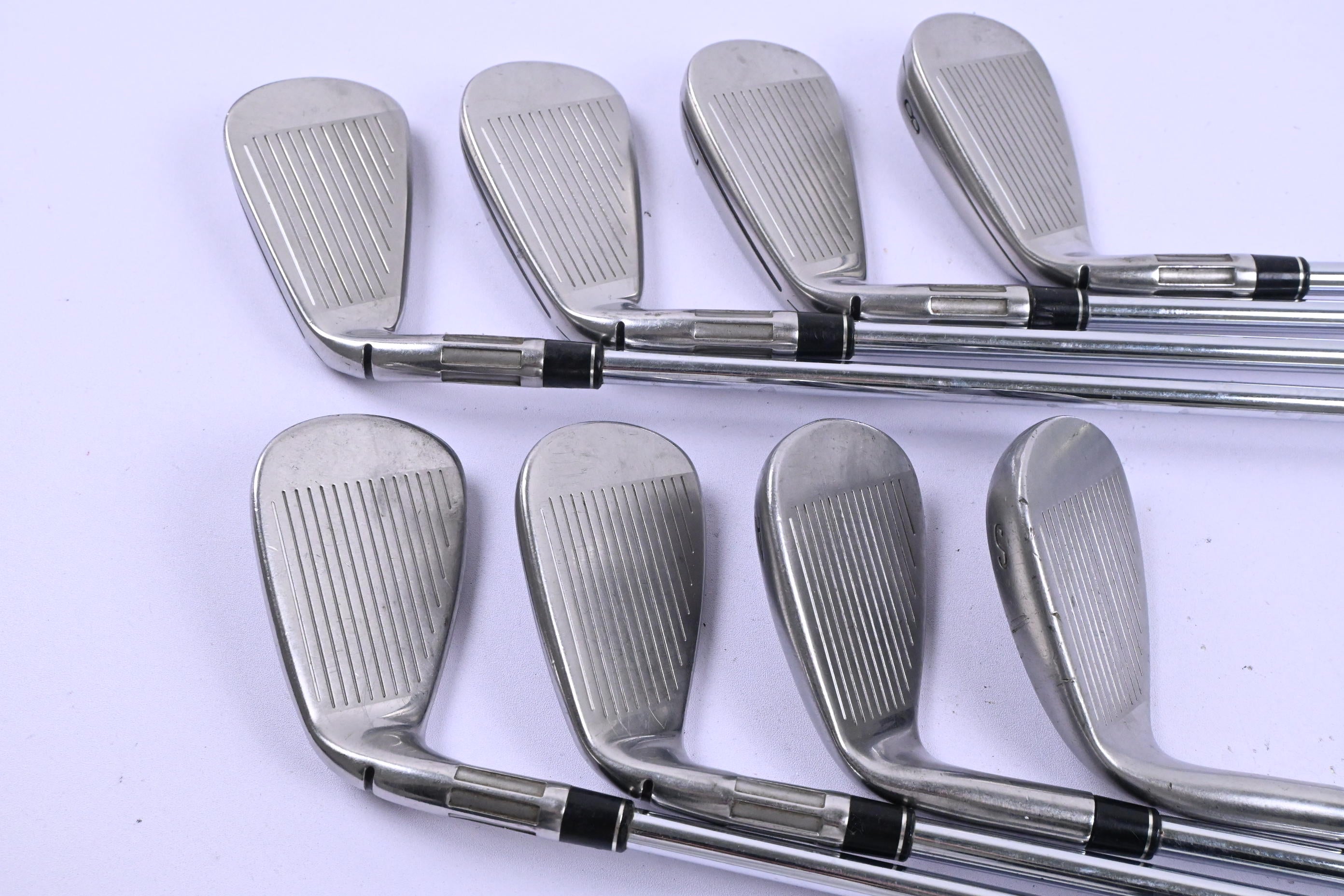 Taylormade M6 Irons / 5-PW+GW+SW / Regular Flex KBS Max MT 85 Shafts