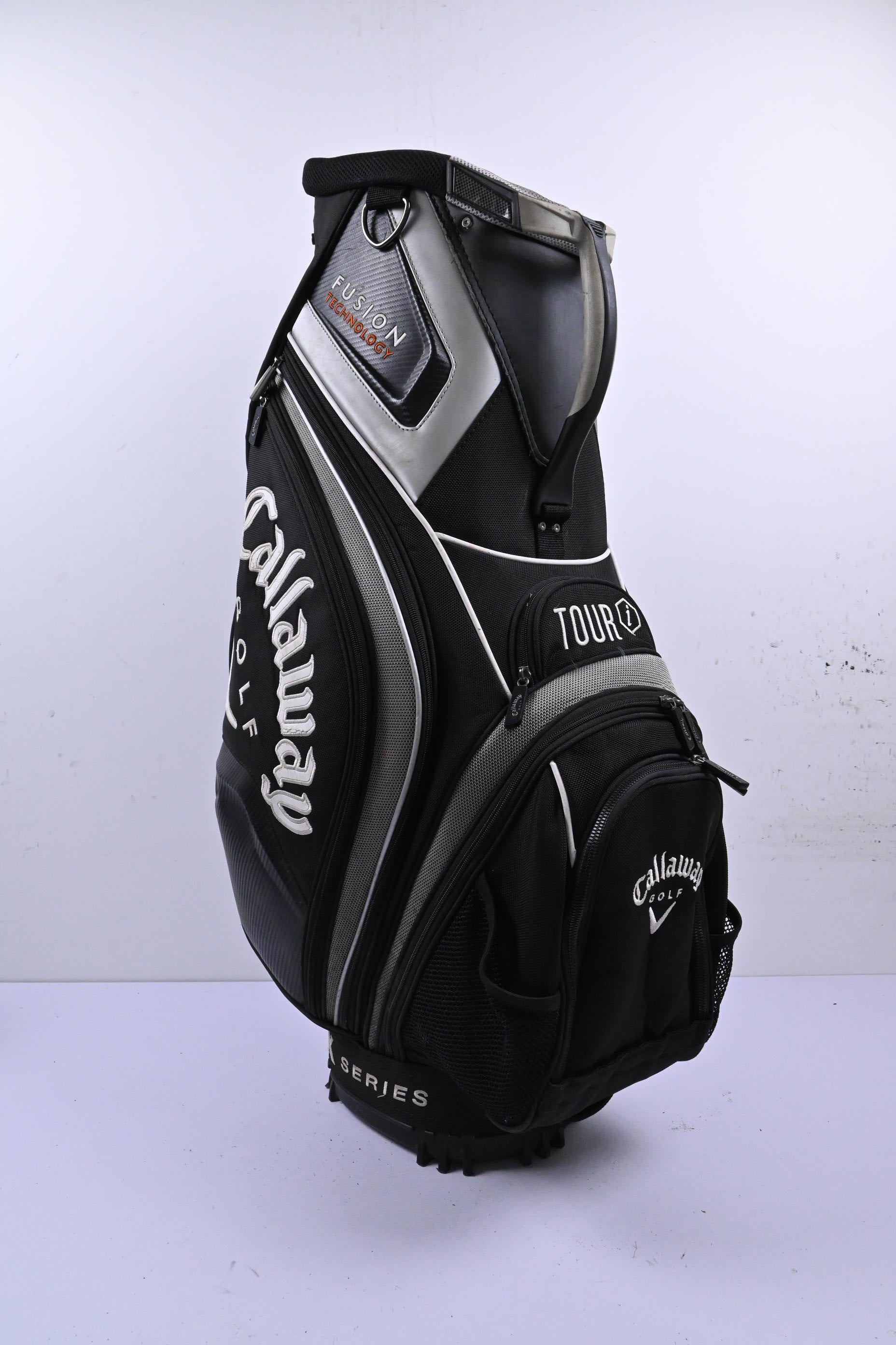 Callaway Big Bertha X Series Cart Bag / 14-Way Divider / Black & Grey