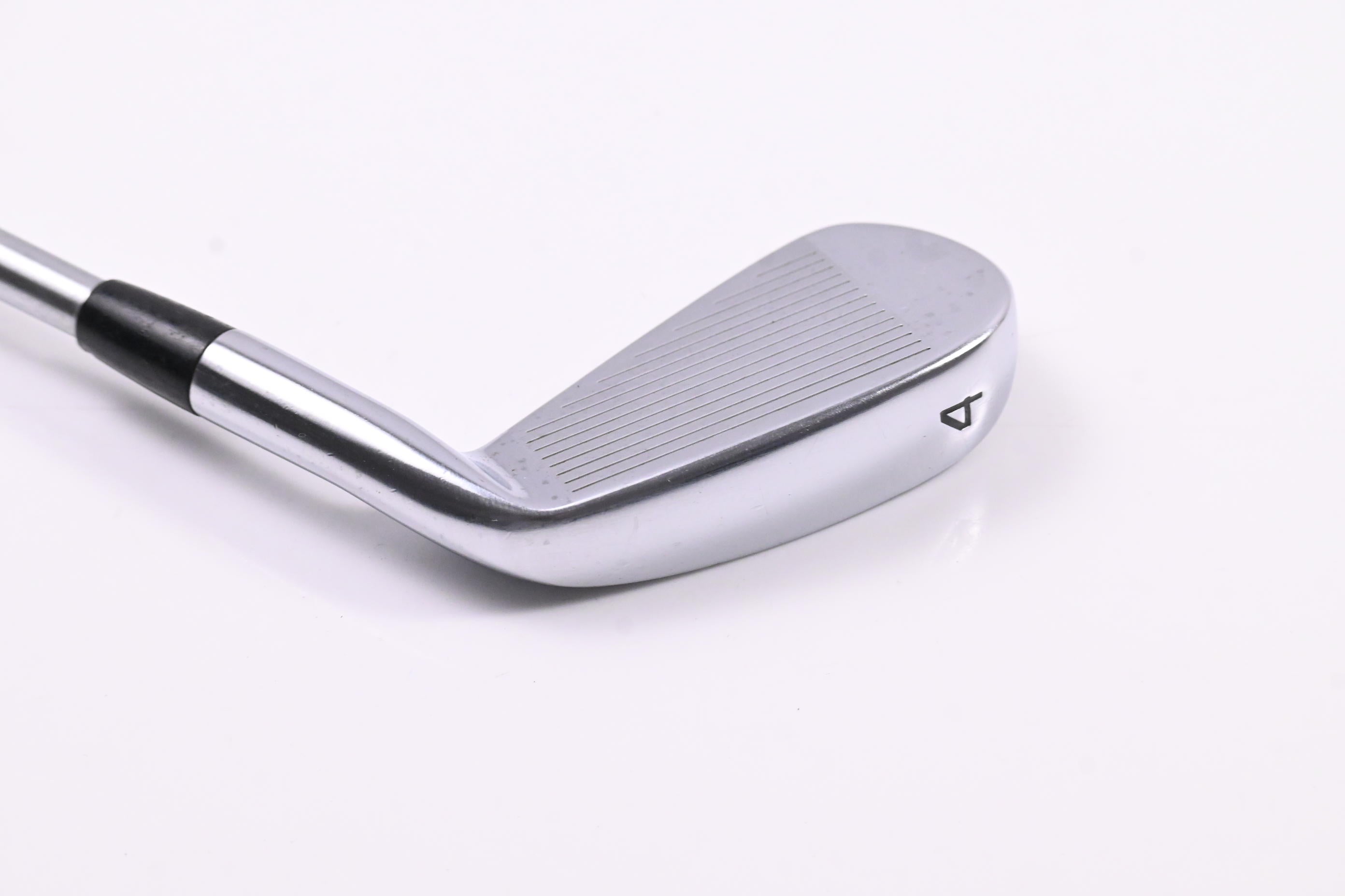 Left Hand Cobra King Forged Tec #4 Iron / 21 Degree / Stiff Flex KBS Tour 110