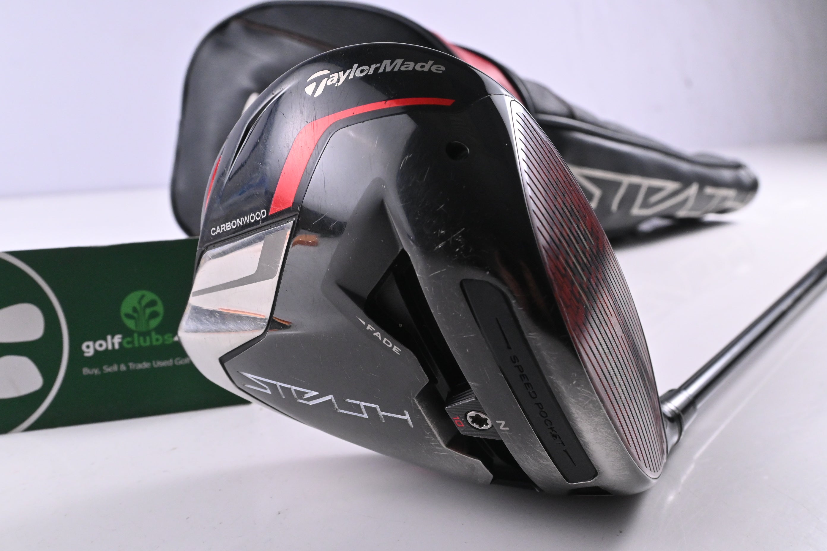 Taylormade Stealth Plus Driver / 10.5 Degree / Regular Flex Hzrdus Smoke RDX Red