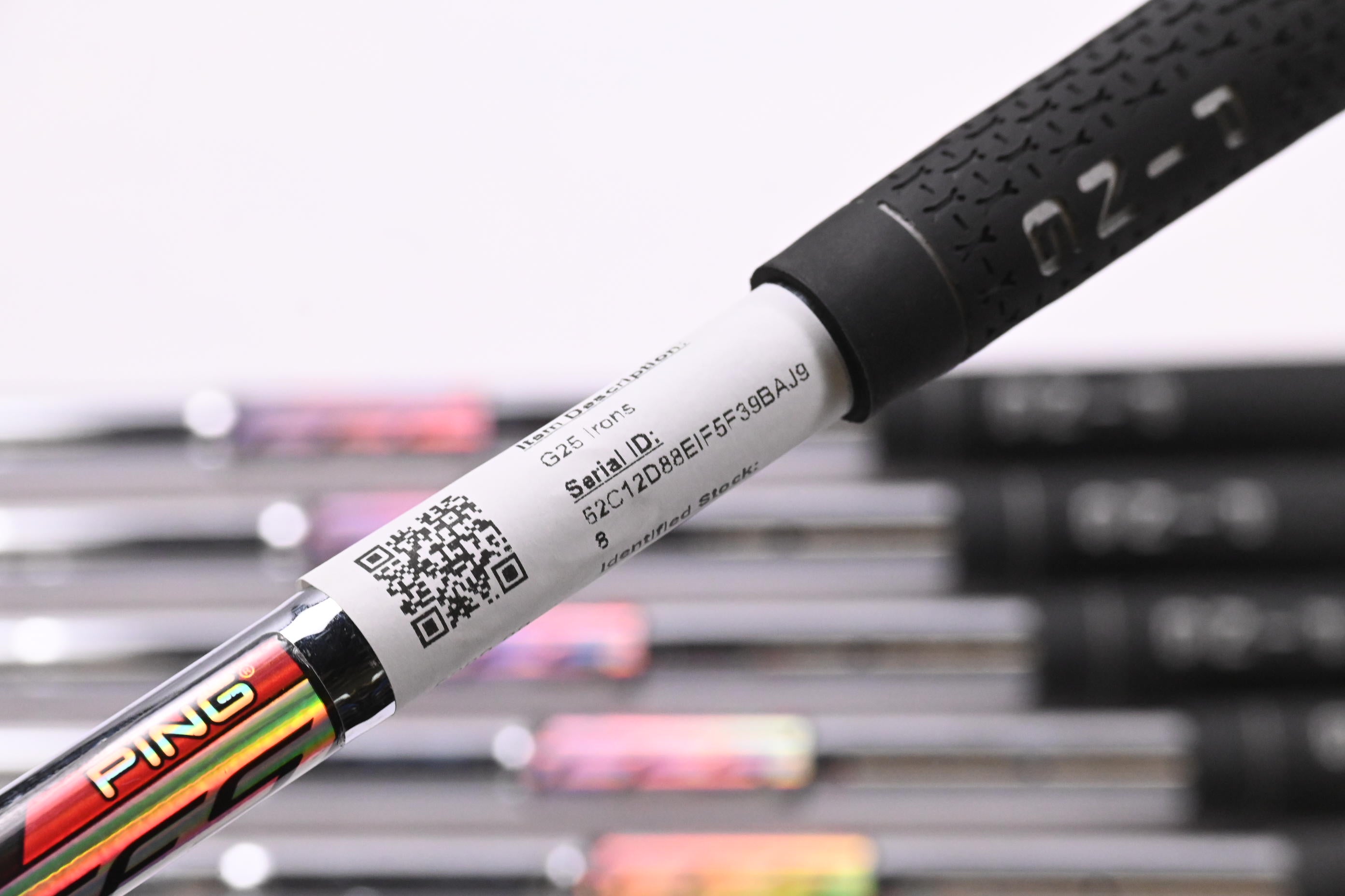 Ping G25 Irons / 3-9i / Stiff Flex Ping CFS Shafts