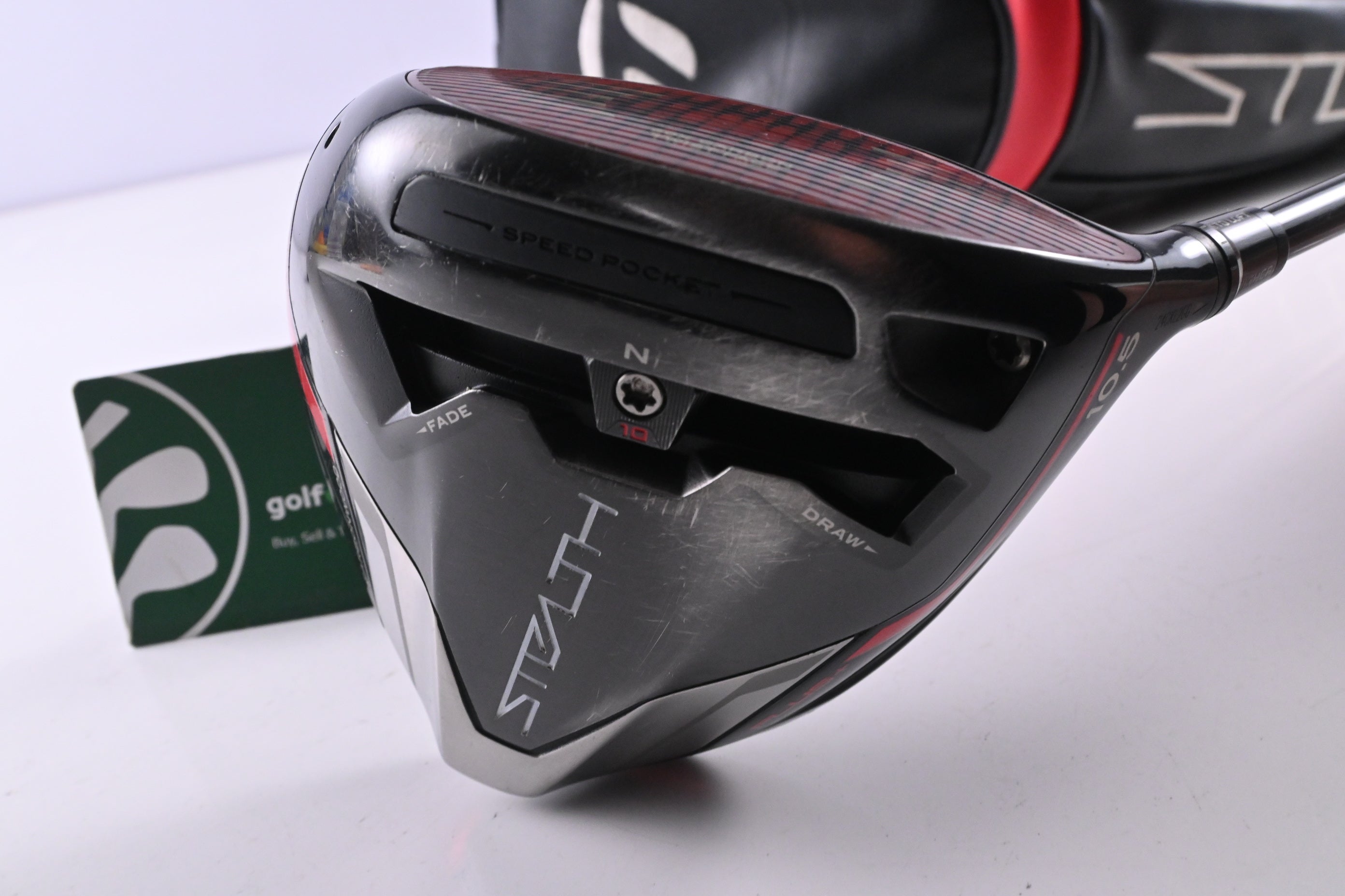 Taylormade Stealth Plus Driver / 10.5 Degree / Regular Flex Hzrdus Smoke RDX Red