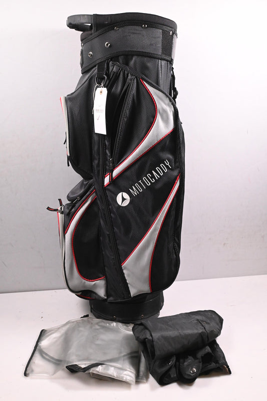 Motocaddy Lite Series Cart Bag / 14-Way Divider / Black, Grey