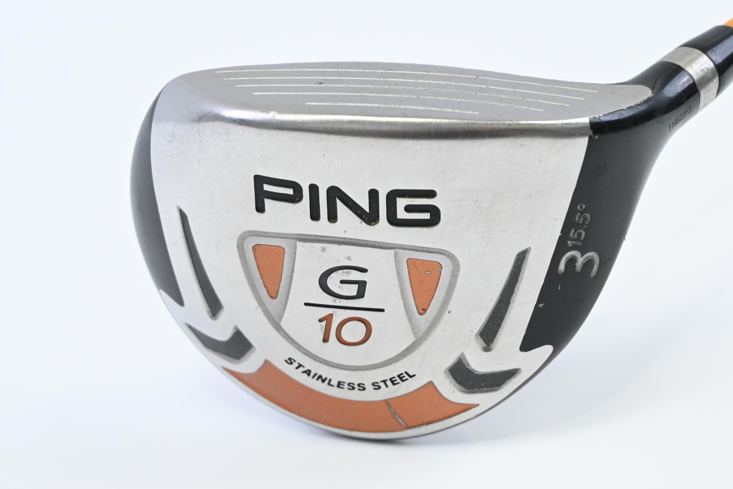 Ping G10 #3 Wood / 15.5 Degree / Regular Flex UST ProForce V2 HL 75 Shaft