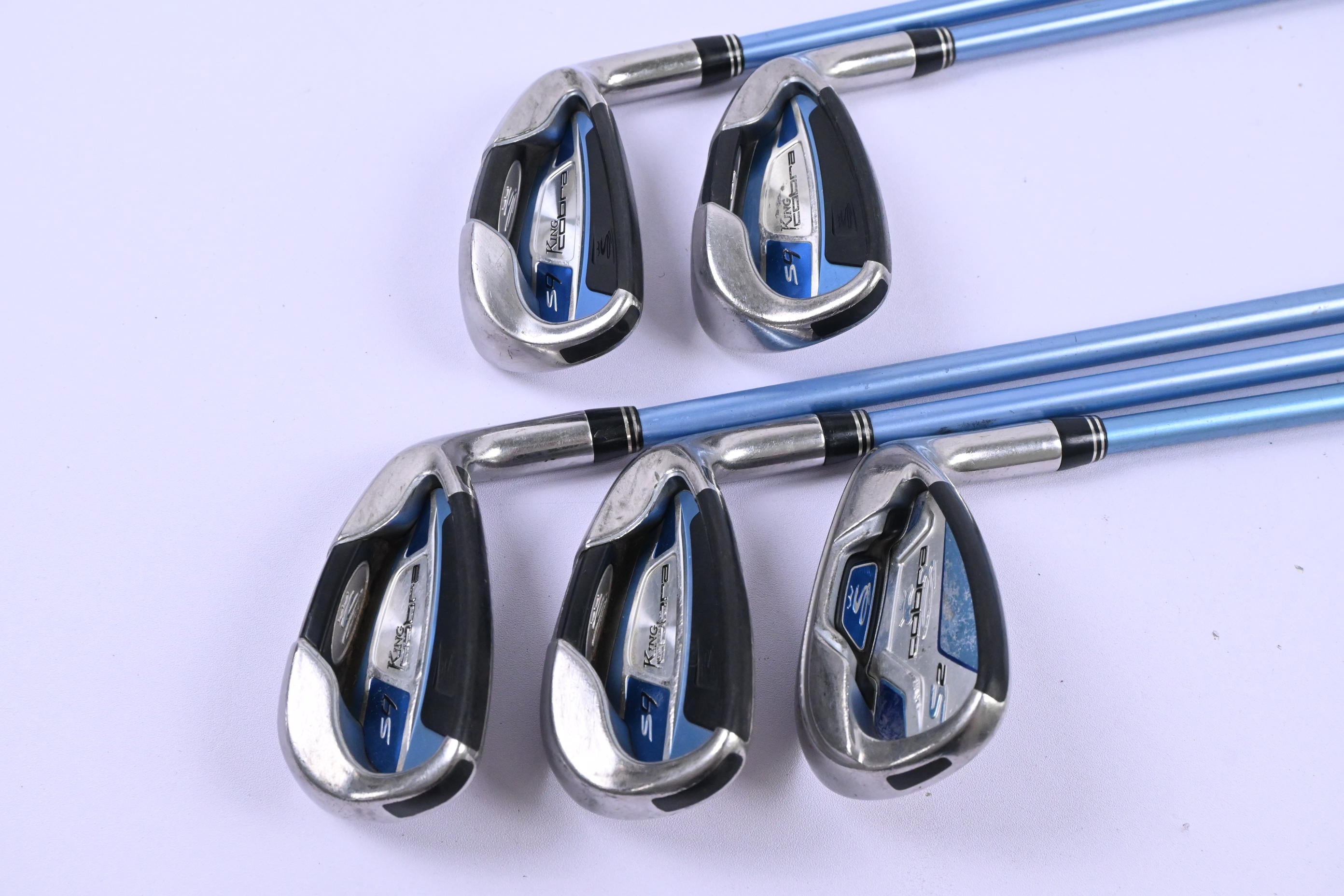 Ladies Cobra S9 Irons / 7-PW+SW / Ladies Flex Graphite Design YS 50 Shafts