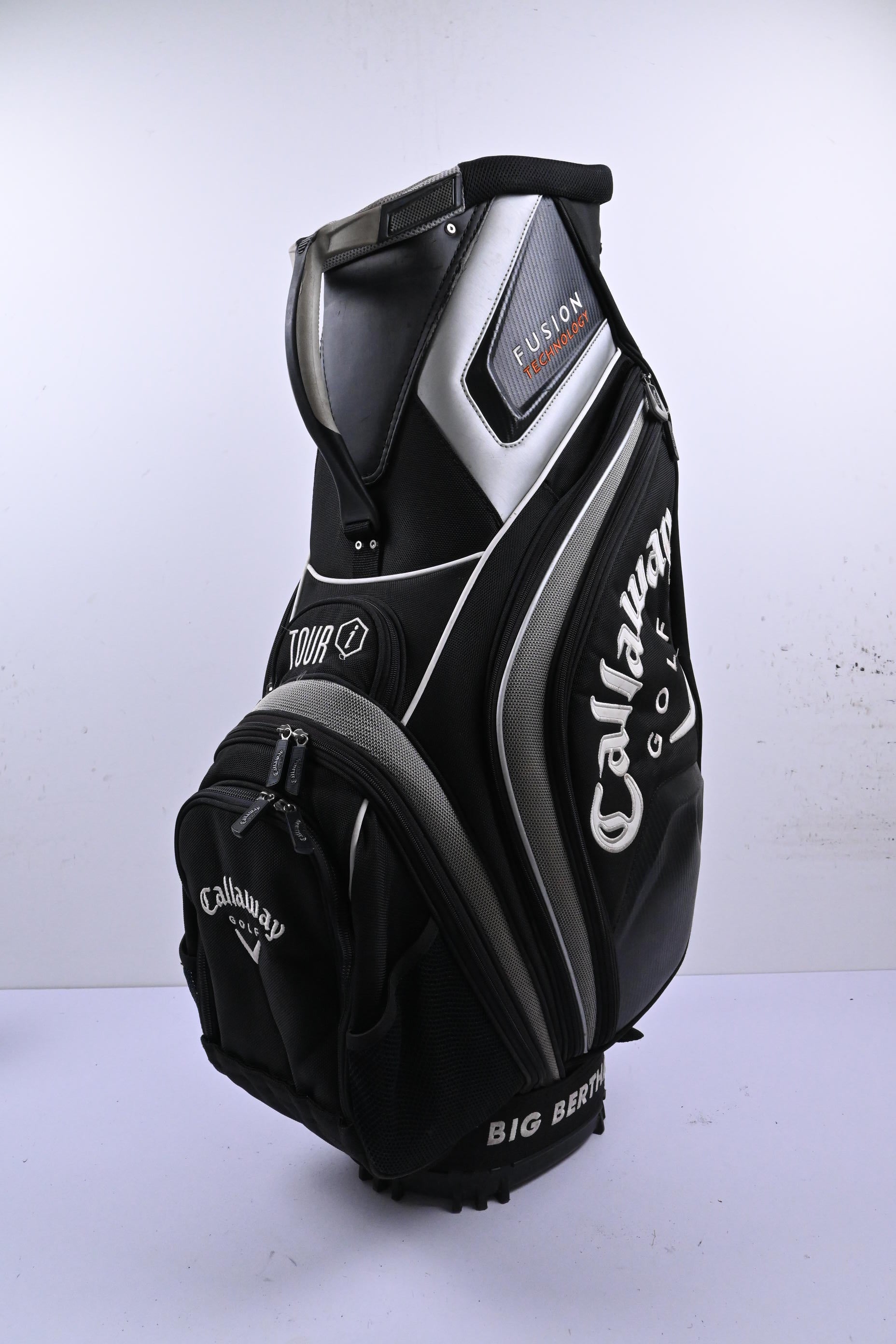 Callaway Big Bertha X Series Cart Bag / 14-Way Divider / Black & Grey