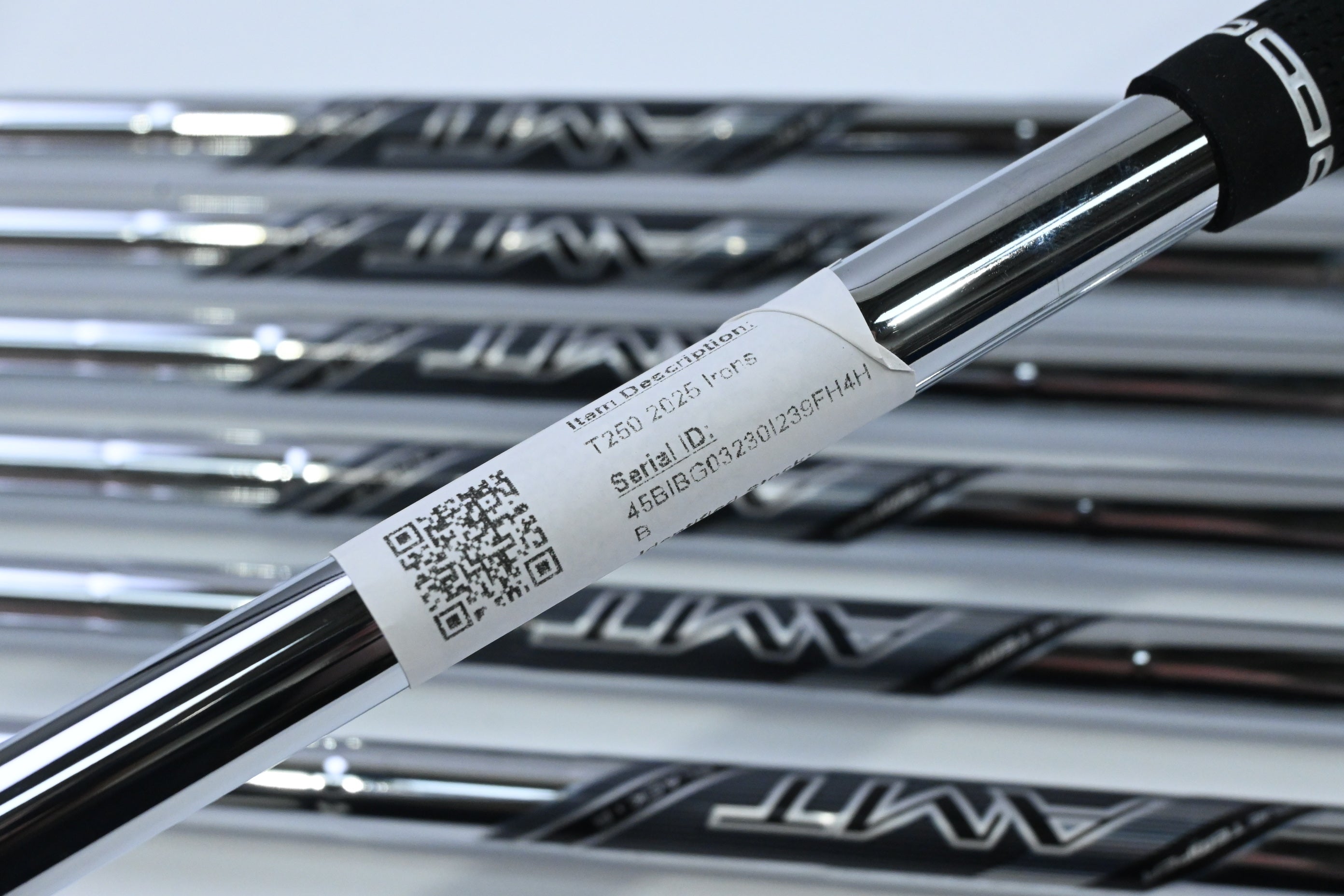 Titleist T250 2025 Irons / 5-PW+48° / Regular Flex AMT Black Shafts