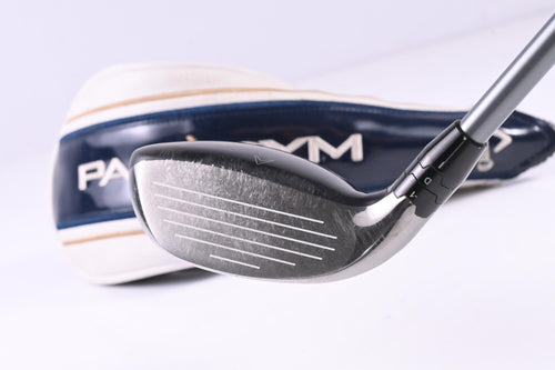 Callaway Paradym #4 Hybrid / 21 Degree / Regular Flex HZRDUS Silver 65 Shaft