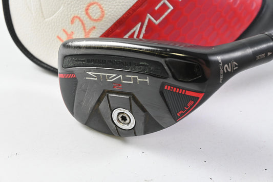 Taylormade Stealth 2 Plus #2 Hybrid / 17 Degree / Stiff Flex Kai'li Red 85 Shaft