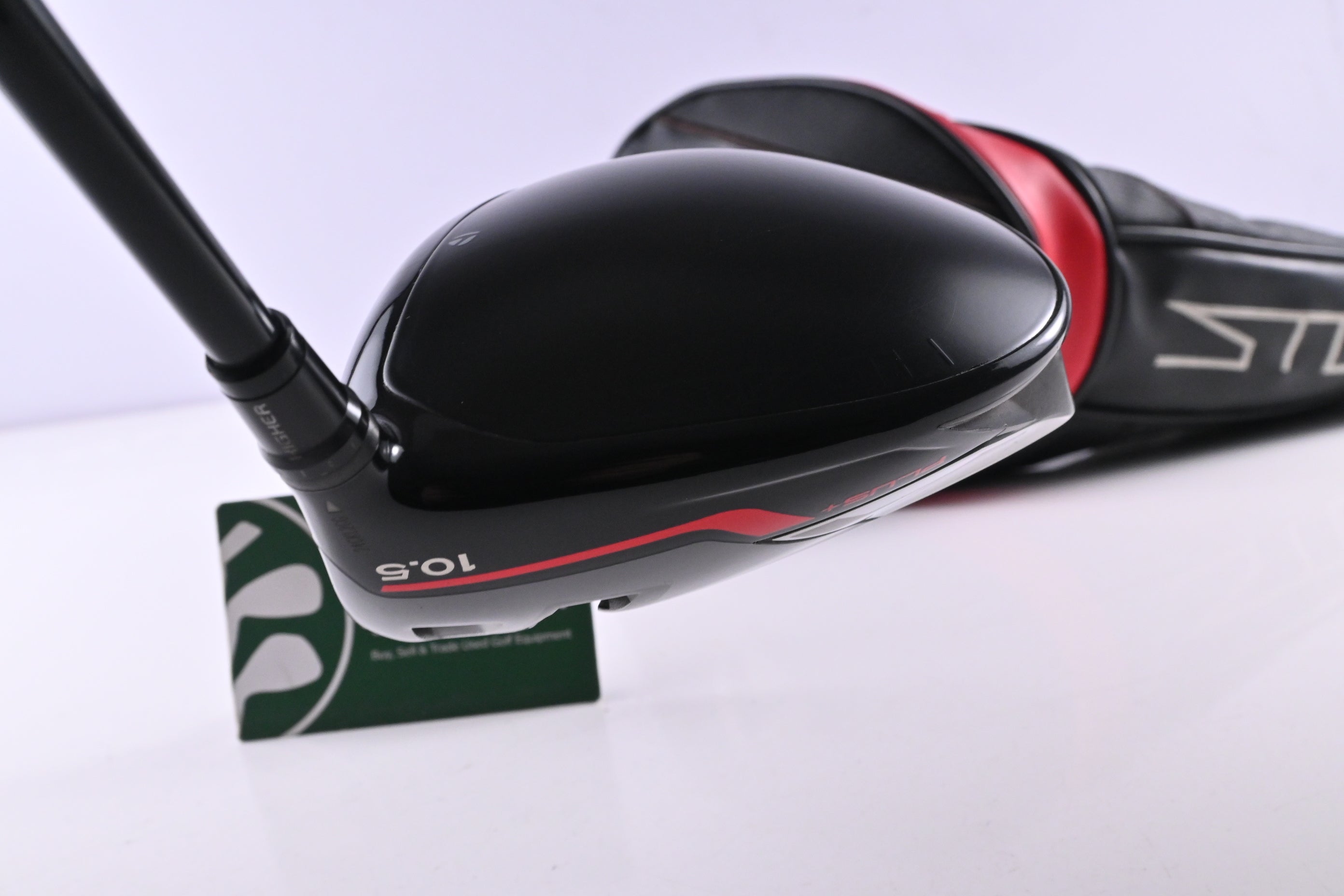 Taylormade Stealth Plus Driver / 10.5 Degree / Regular Flex Hzrdus Smoke RDX Red