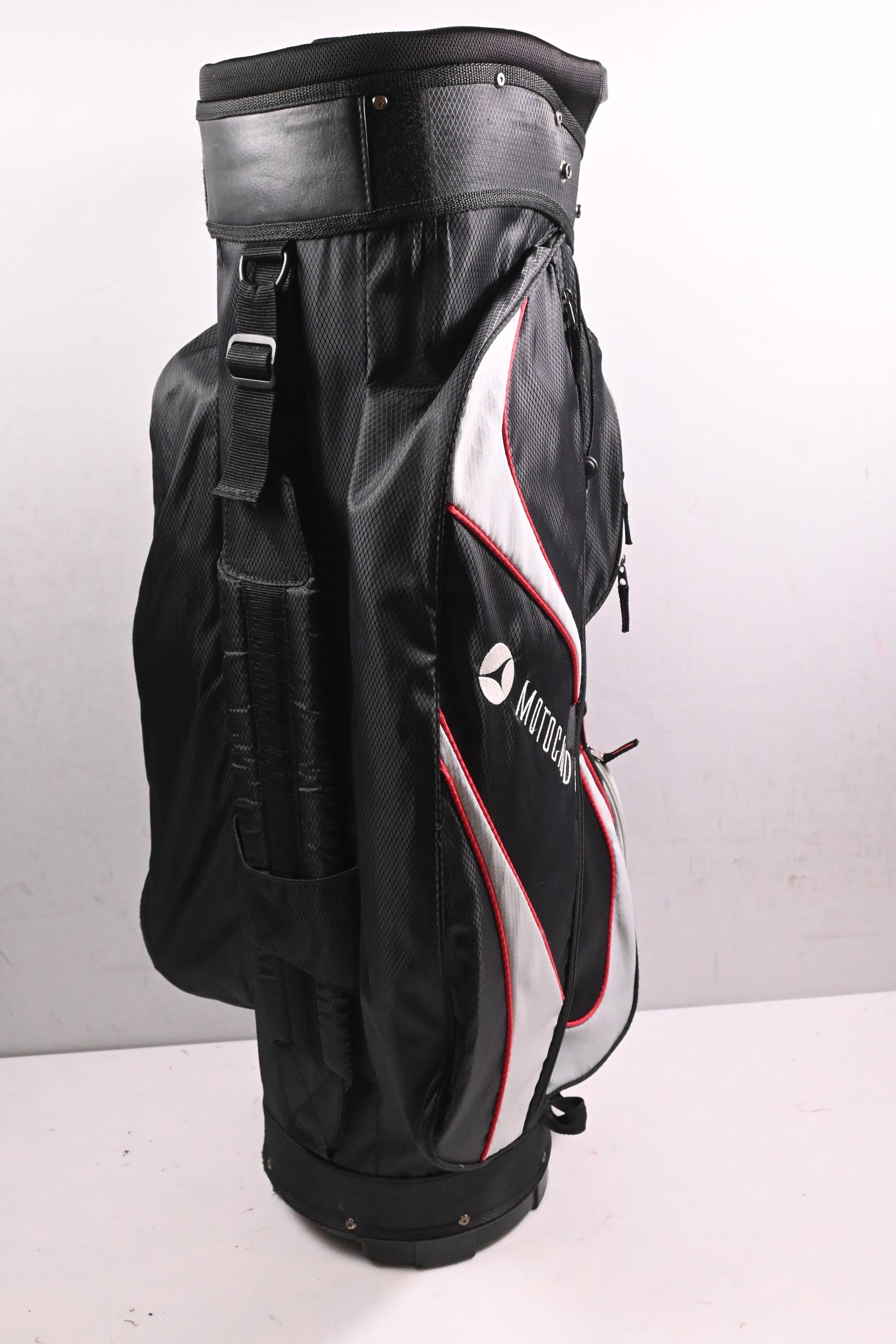 Motocaddy Lite Series Cart Bag / 14-Way Divider / Black, Grey