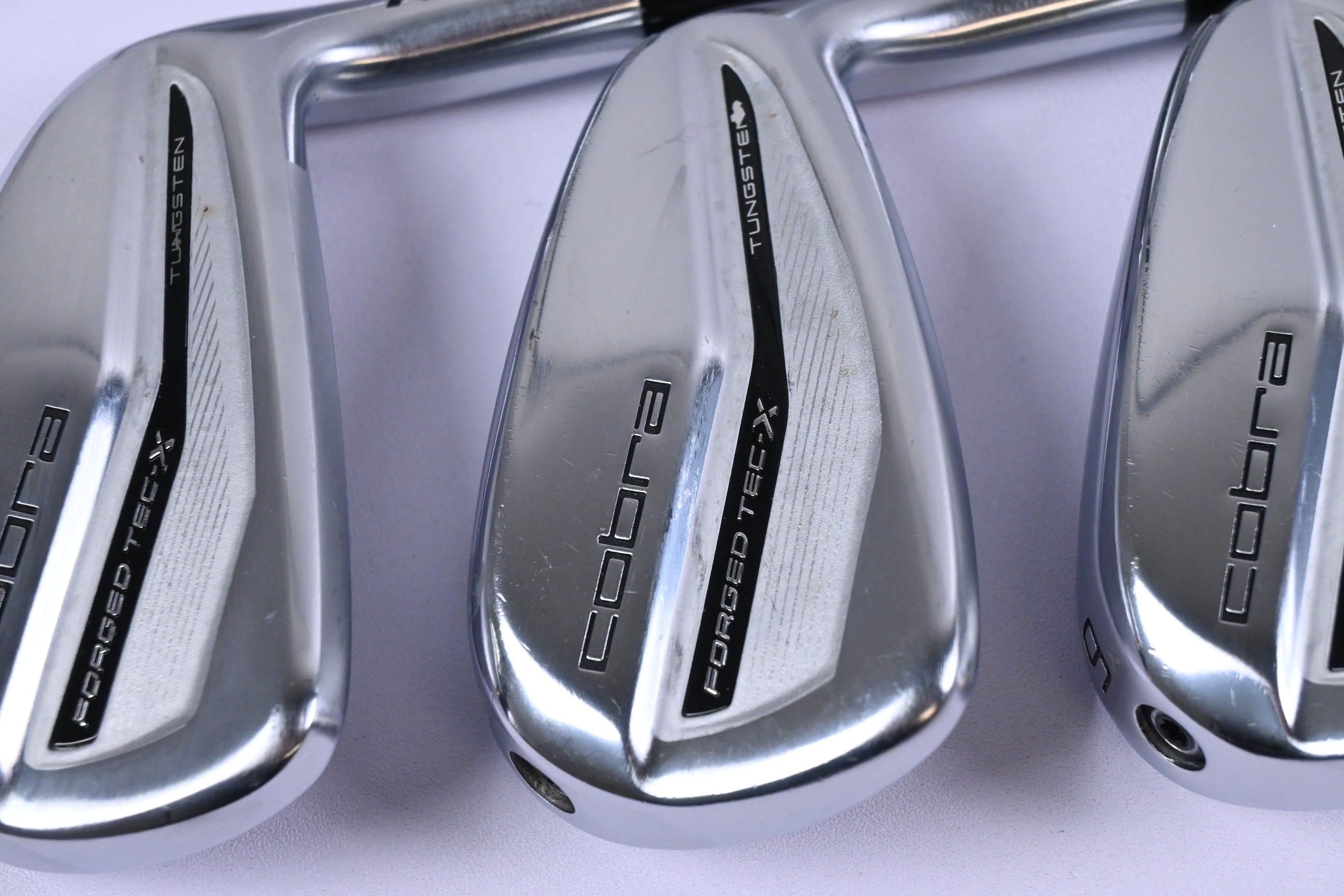 Cobra Forged Tec X 2022 Irons / 4-PW / Regular Flex KBS $-Taper 110 Shafts