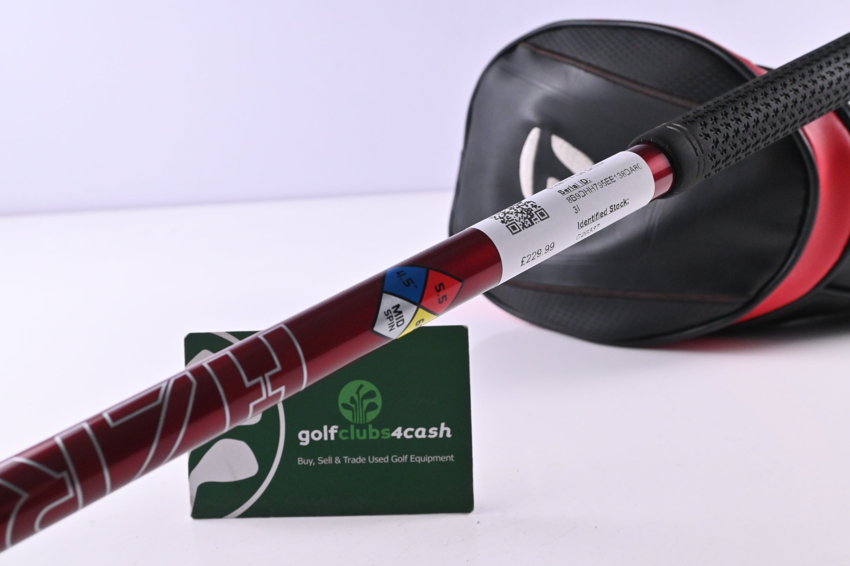 Taylormade Stealth Plus Driver / 10.5 Degree / Regular Flex Hzrdus Smoke RDX Red