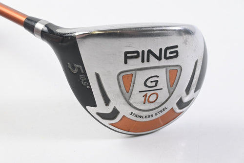 Left Hand Ping G10 #5 Wood / 18.5 Degree / Stiff Flex Ping TFC 129 Shaft