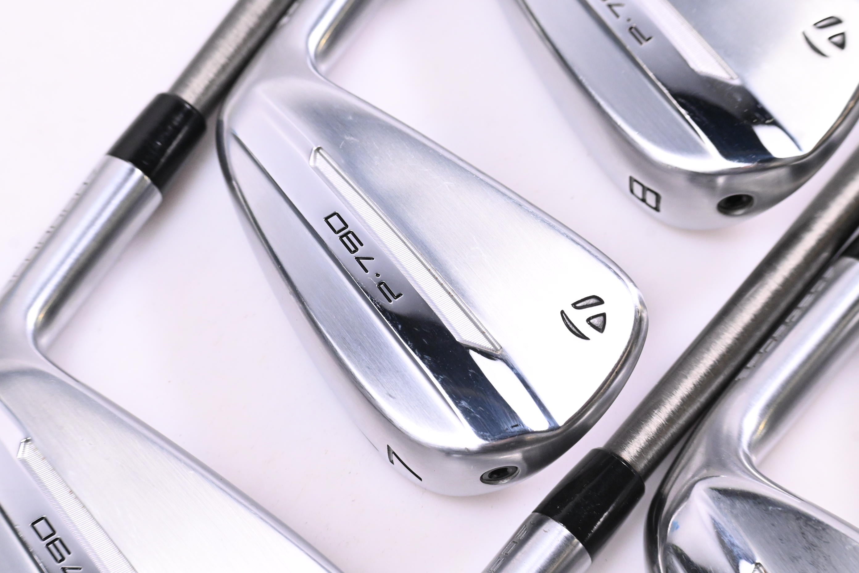 Taylormade P790 2025 Irons / 6-PW+GW / Stiff Flex SteelFiber i110 Shafts
