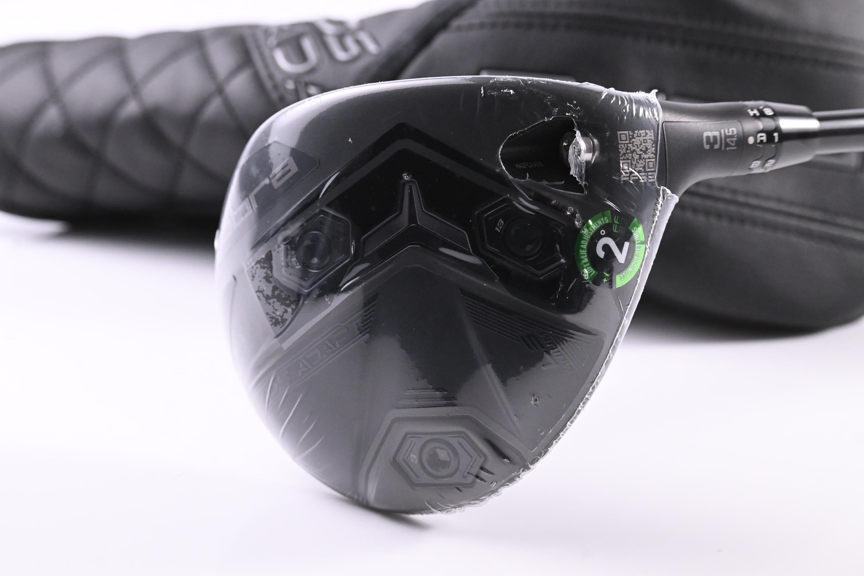 Cobra DS-Adapt LS Titanium #3 Wood / 14.5 Degree / Stiff Flex Denali Black 70