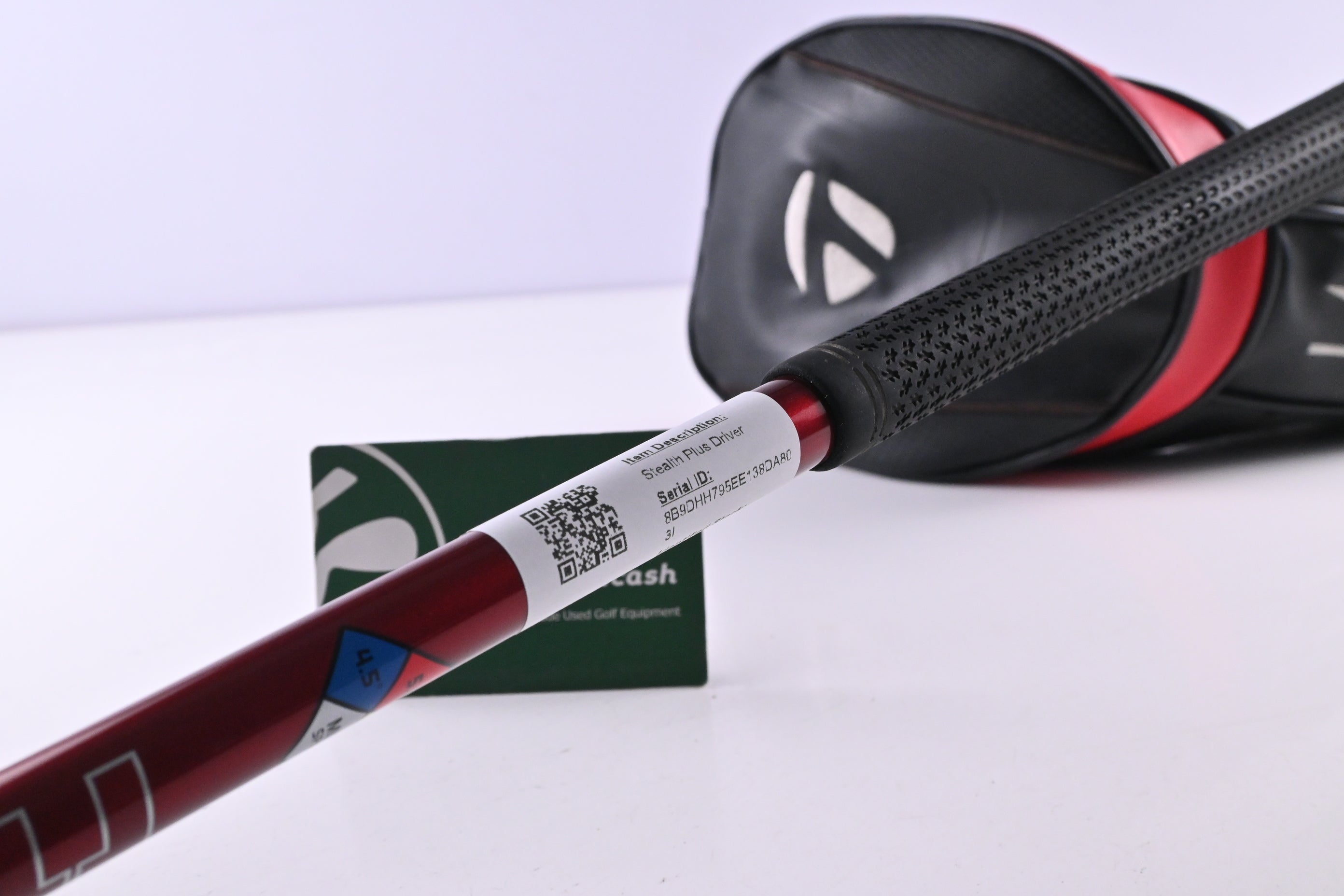 Taylormade Stealth Plus Driver / 10.5 Degree / Regular Flex Hzrdus Smoke RDX Red