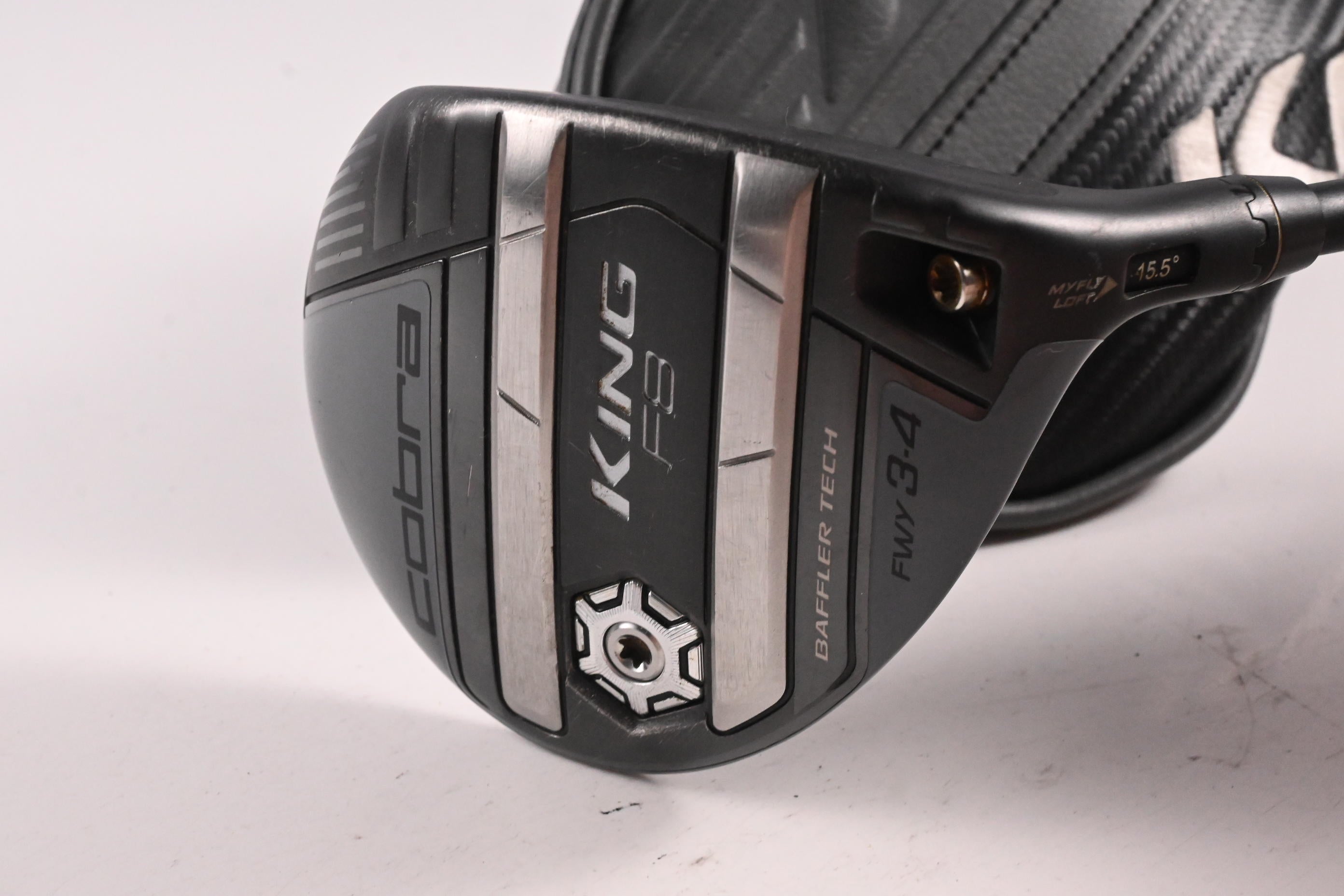 Cobra King F8 #3 Wood / 15.5 Degree / Stiff Flex Aldila NV 70 Shaft