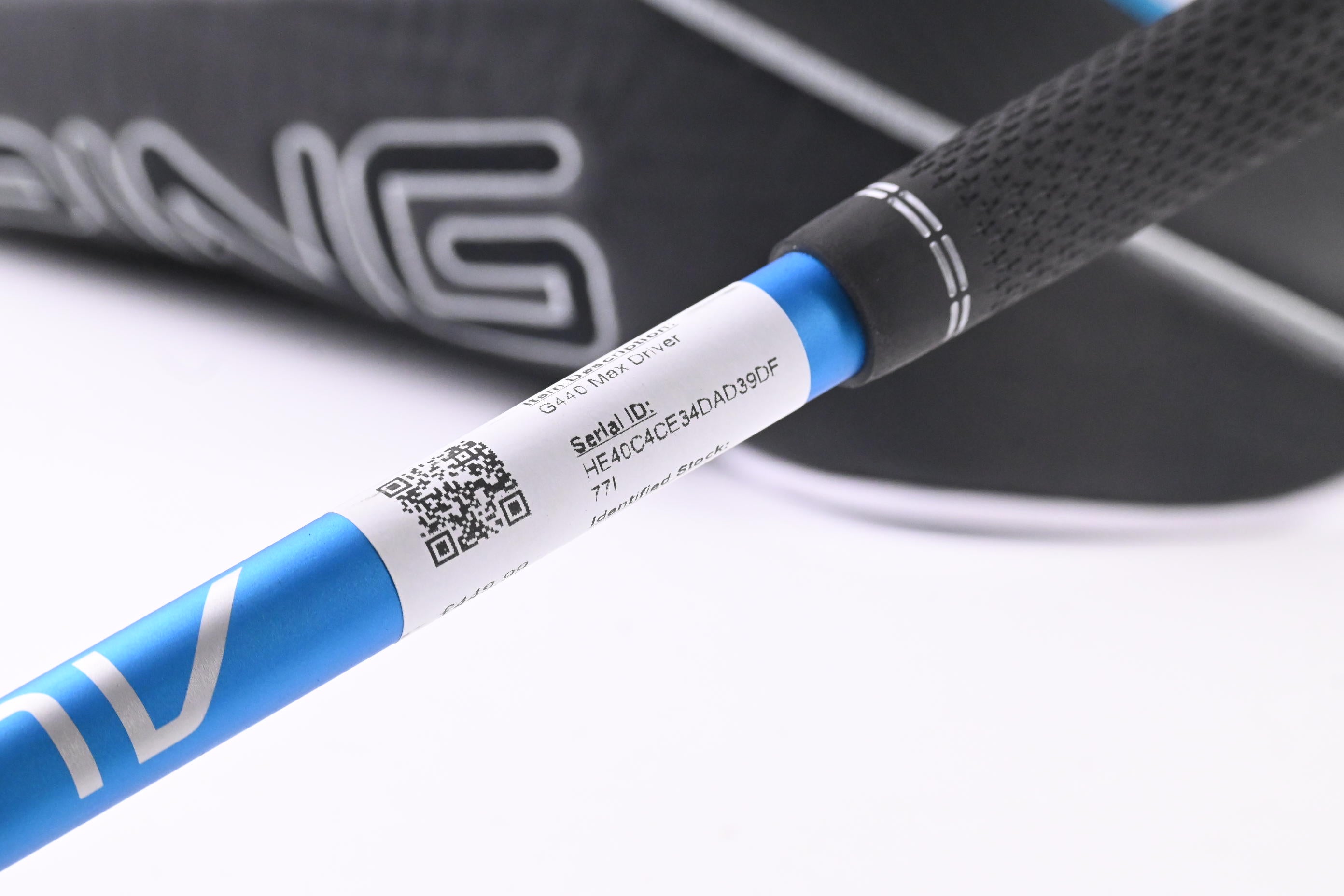 Ping G440 Max Driver / 12 Degree / Regular Flex Ping ALTA CB Blue 50 Shaft