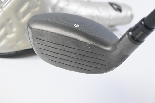 Taylormade Qi35 #4 Hybrid / 22 Degree / Stiff Flex Fujikura Ventus Blue 7 Shaft