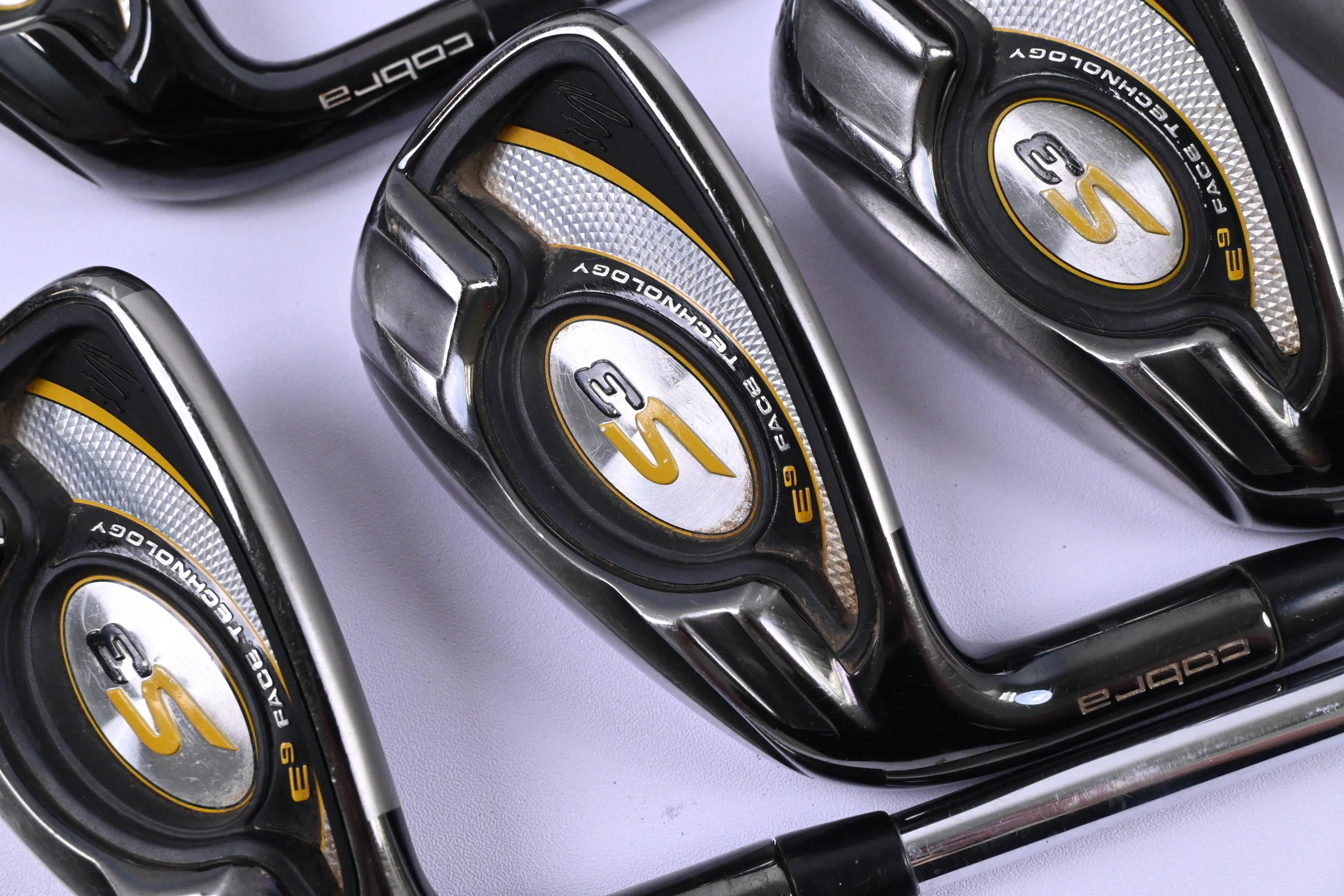Left Hand Cobra S3 Irons / 5-PW+SW / Regular Flex N.S.PRO 930H Shafts