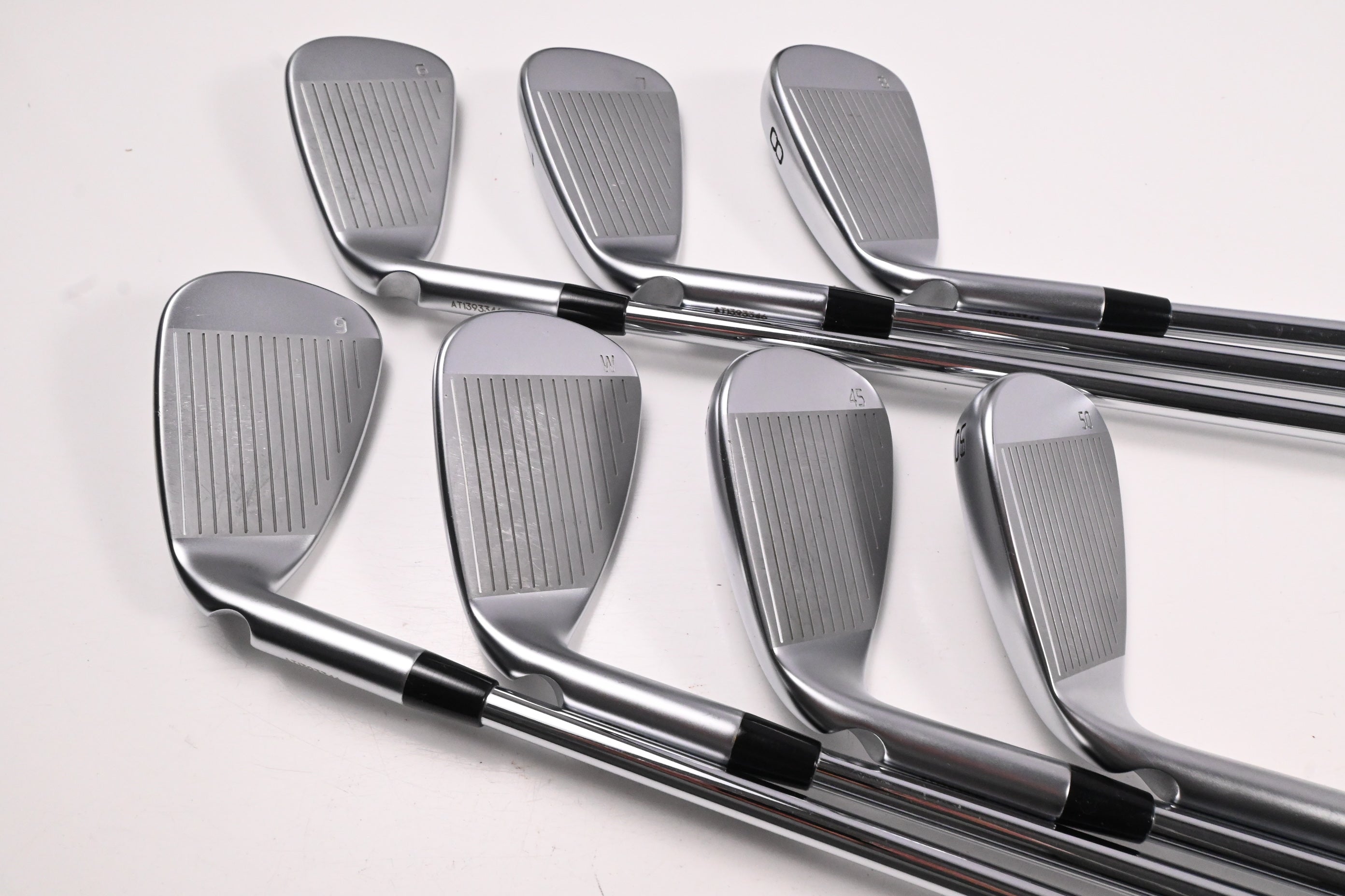 Ping G430 Irons / 6-PW+45+50 / Orange Dot / Stiff Flex Ping AWT 2.0 Shafts