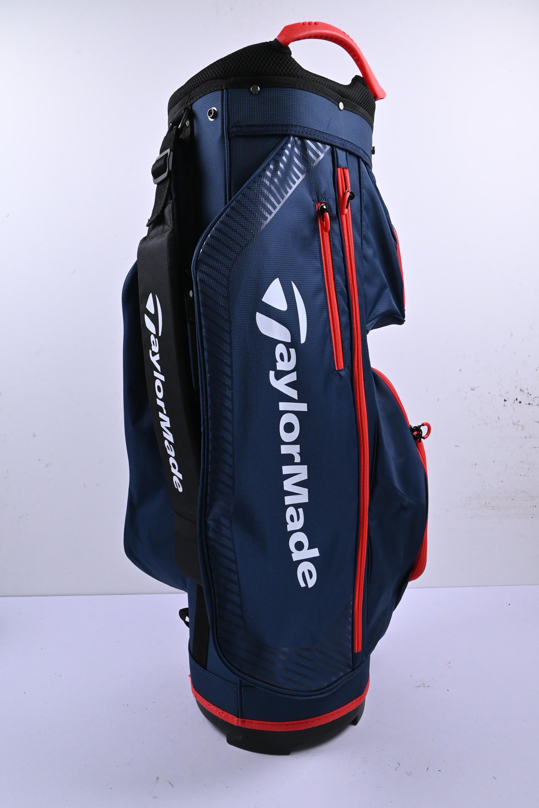 Taylormade Cart Bag / 14-Way Divider / Navy & Red