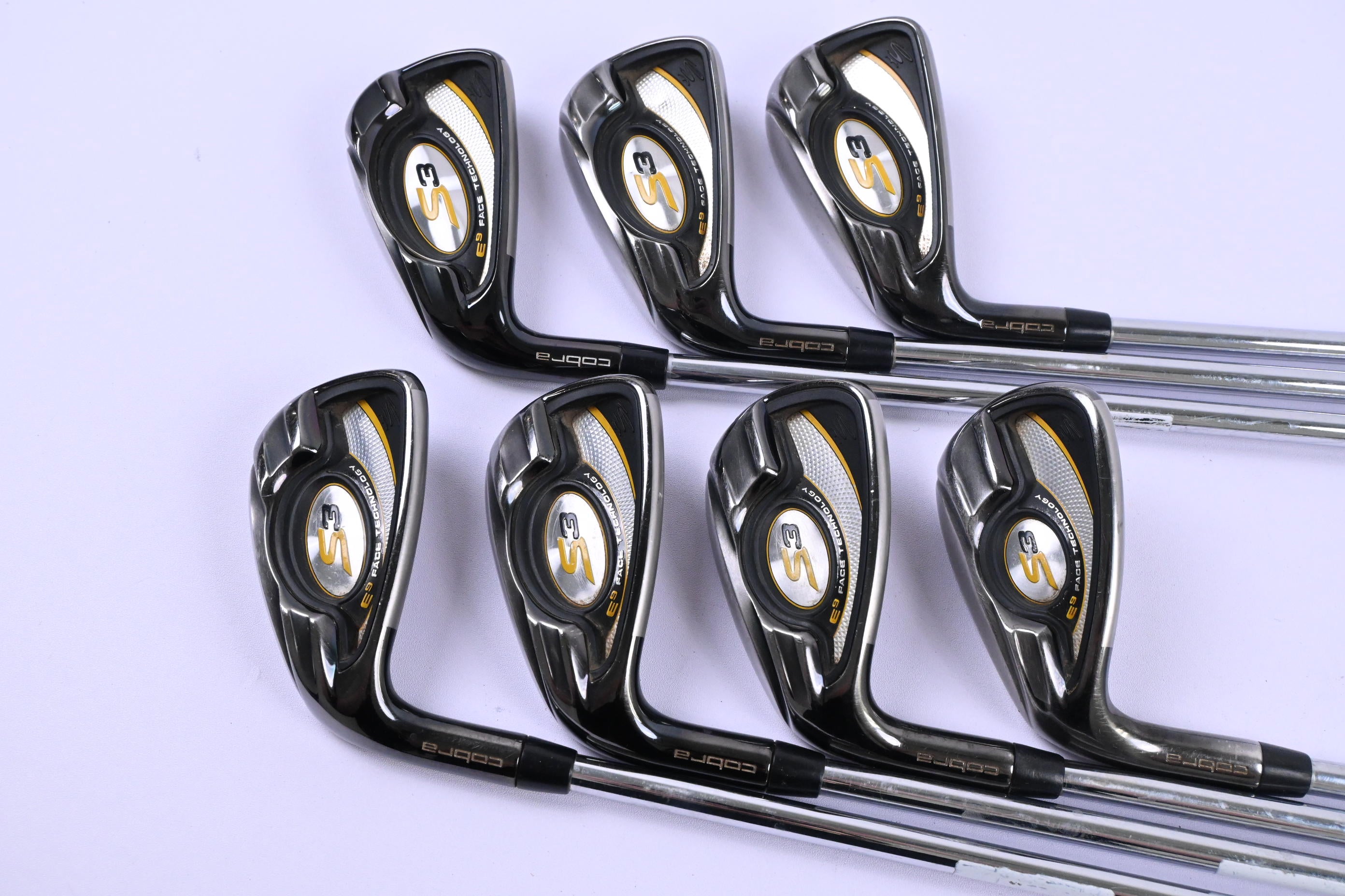 Left Hand Cobra S3 Irons / 5-PW+SW / Regular Flex N.S.PRO 930H Shafts