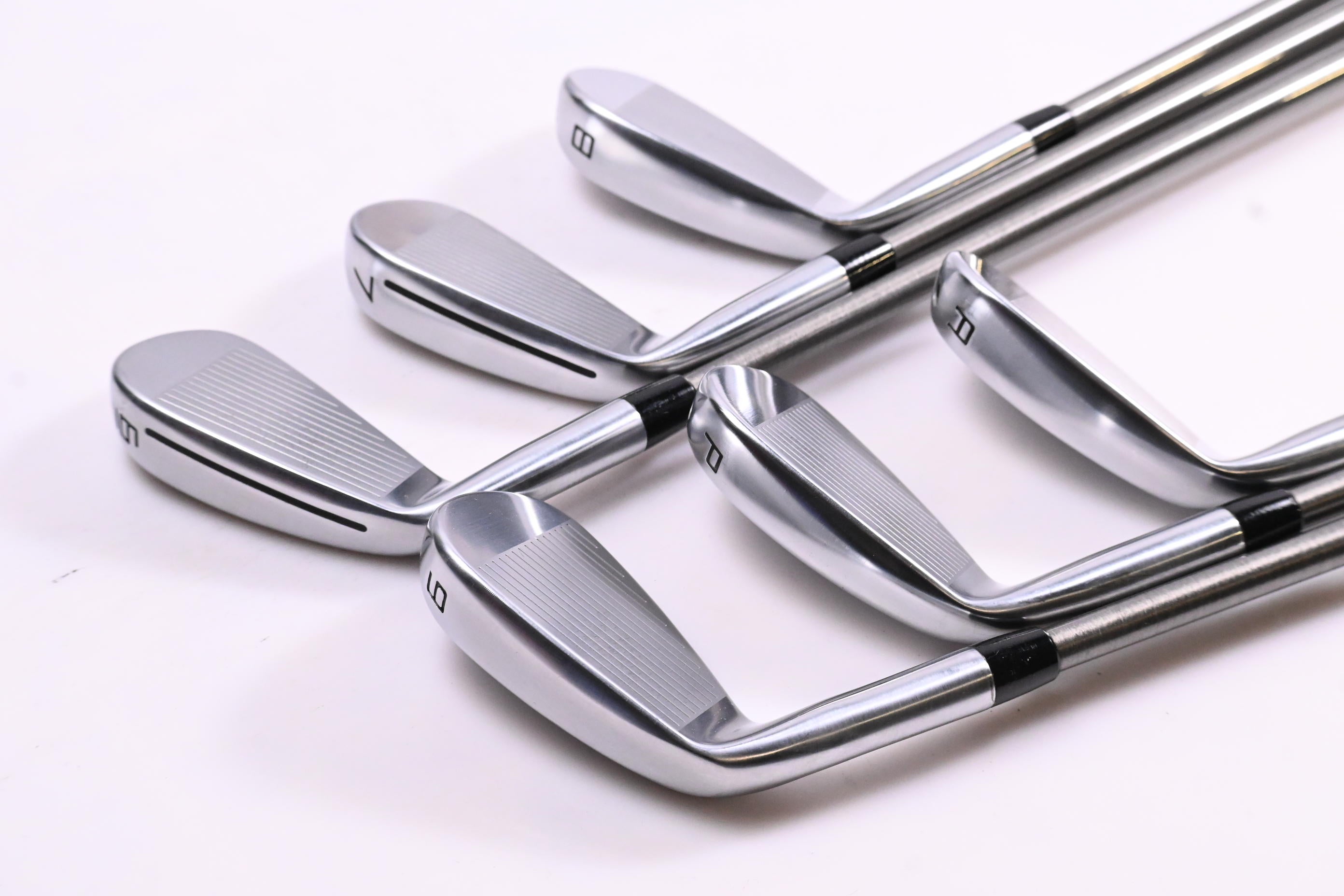Taylormade P790 2025 Irons / 6-PW+GW / Stiff Flex SteelFiber i110 Shafts